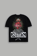 Heart Oath Premium Oversized Tee in Black — imagem 1