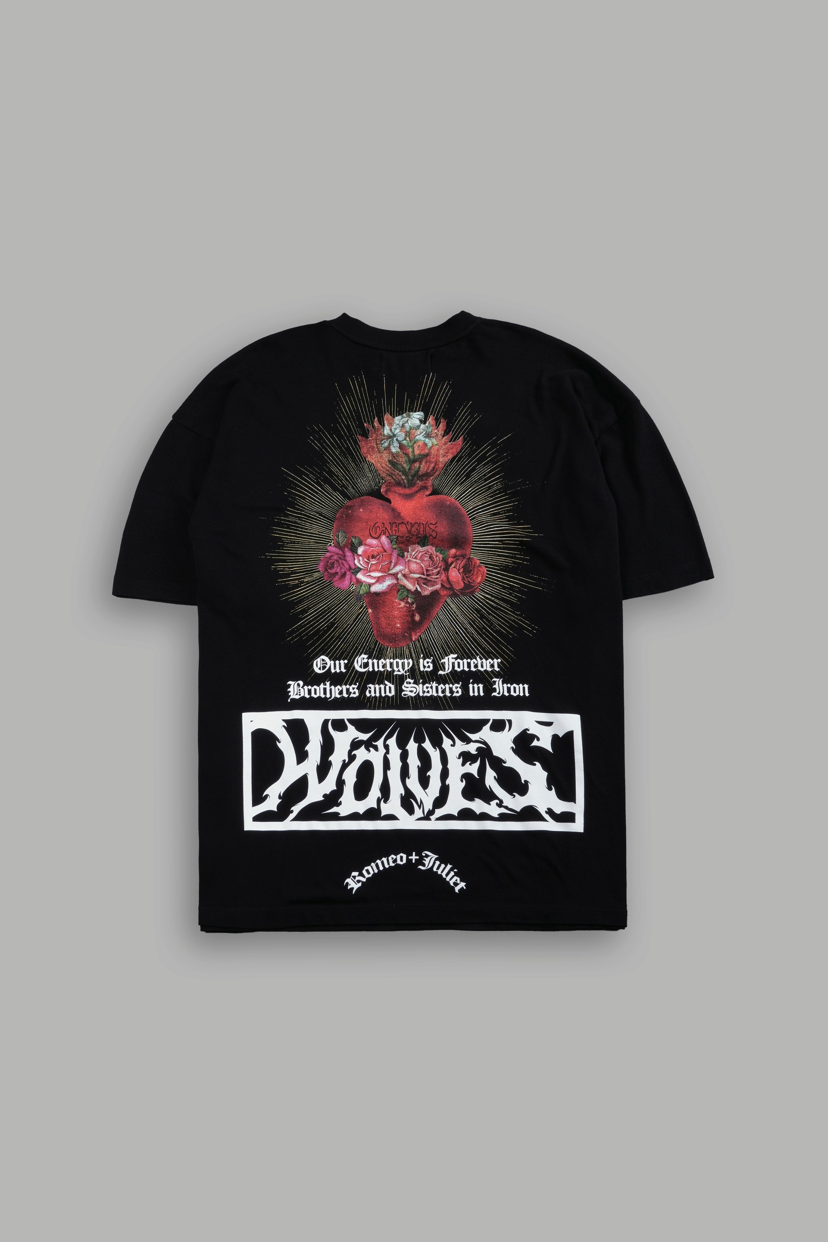 Heart Oath Premium Oversized Tee in Black — imagem 1