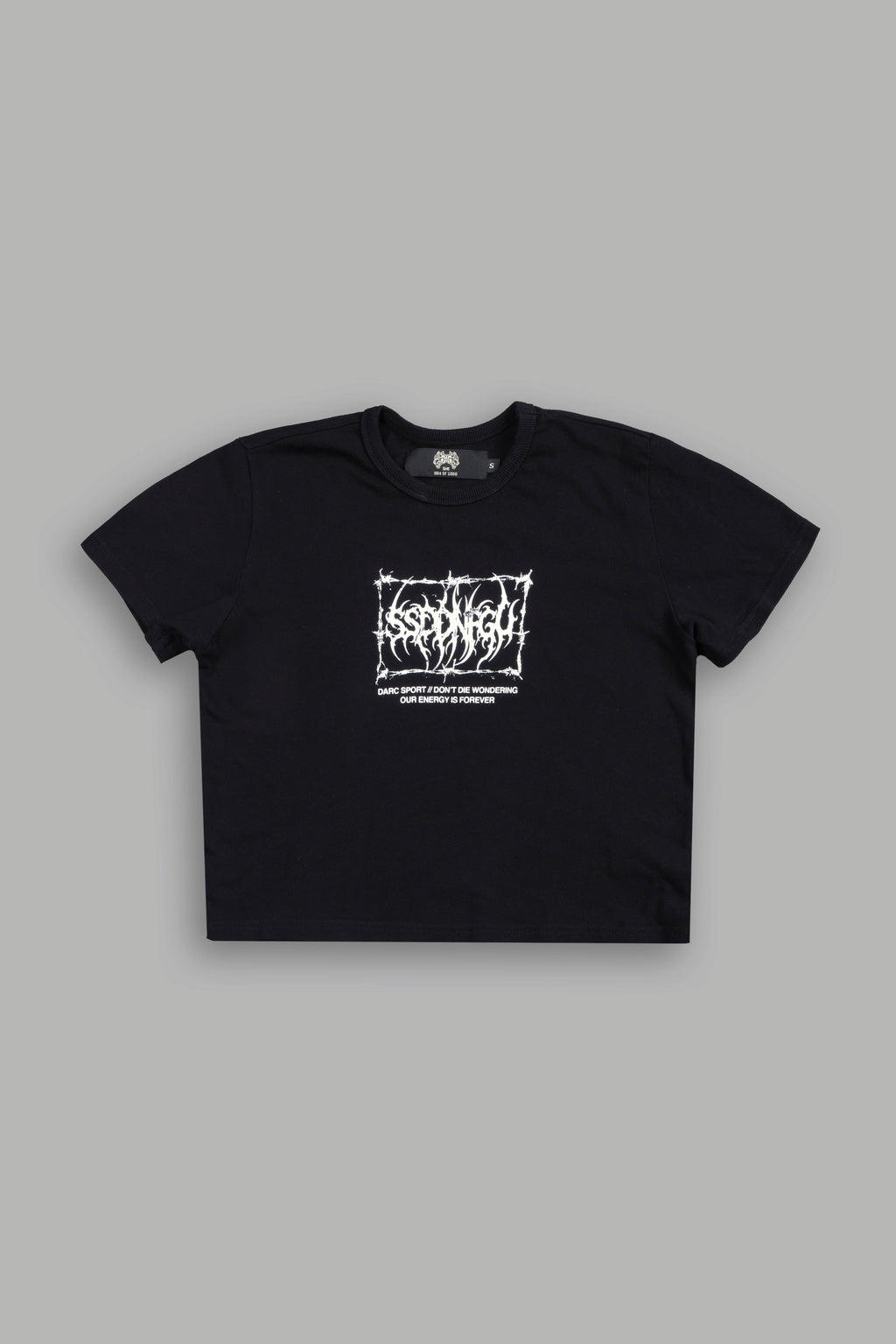 Barbed Mantra Timeless Tee In Black