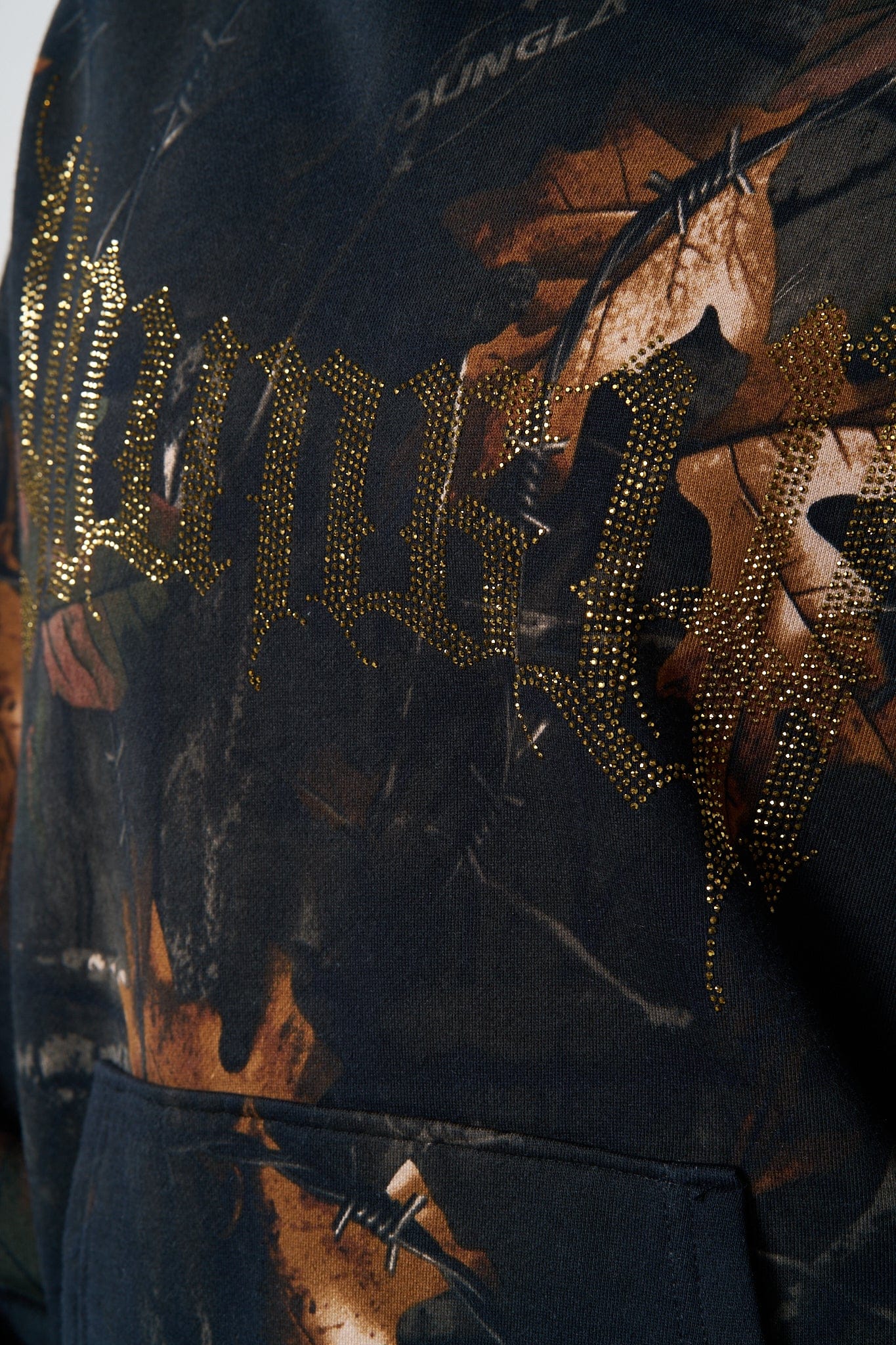 W5168 - Camo Bling Hoodie — imagem 4
