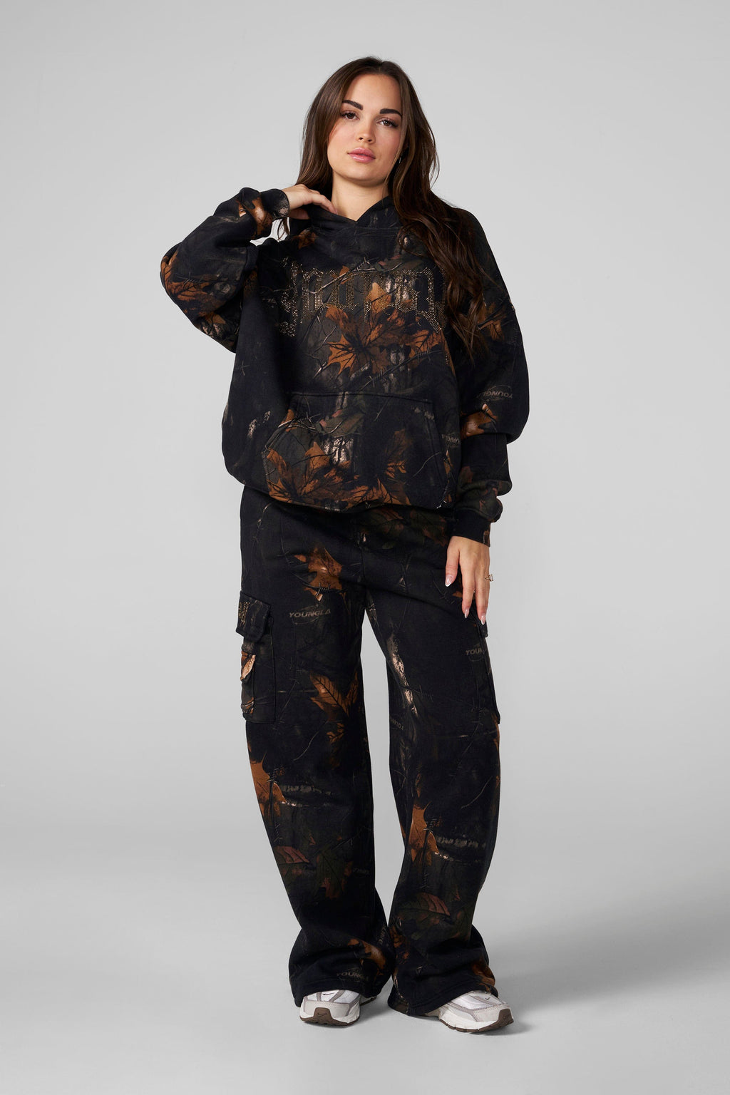 W5168 - Camo Bling Hoodie — imagem 10
