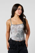 W4301 - Camo Mesh Cami — imagem 5