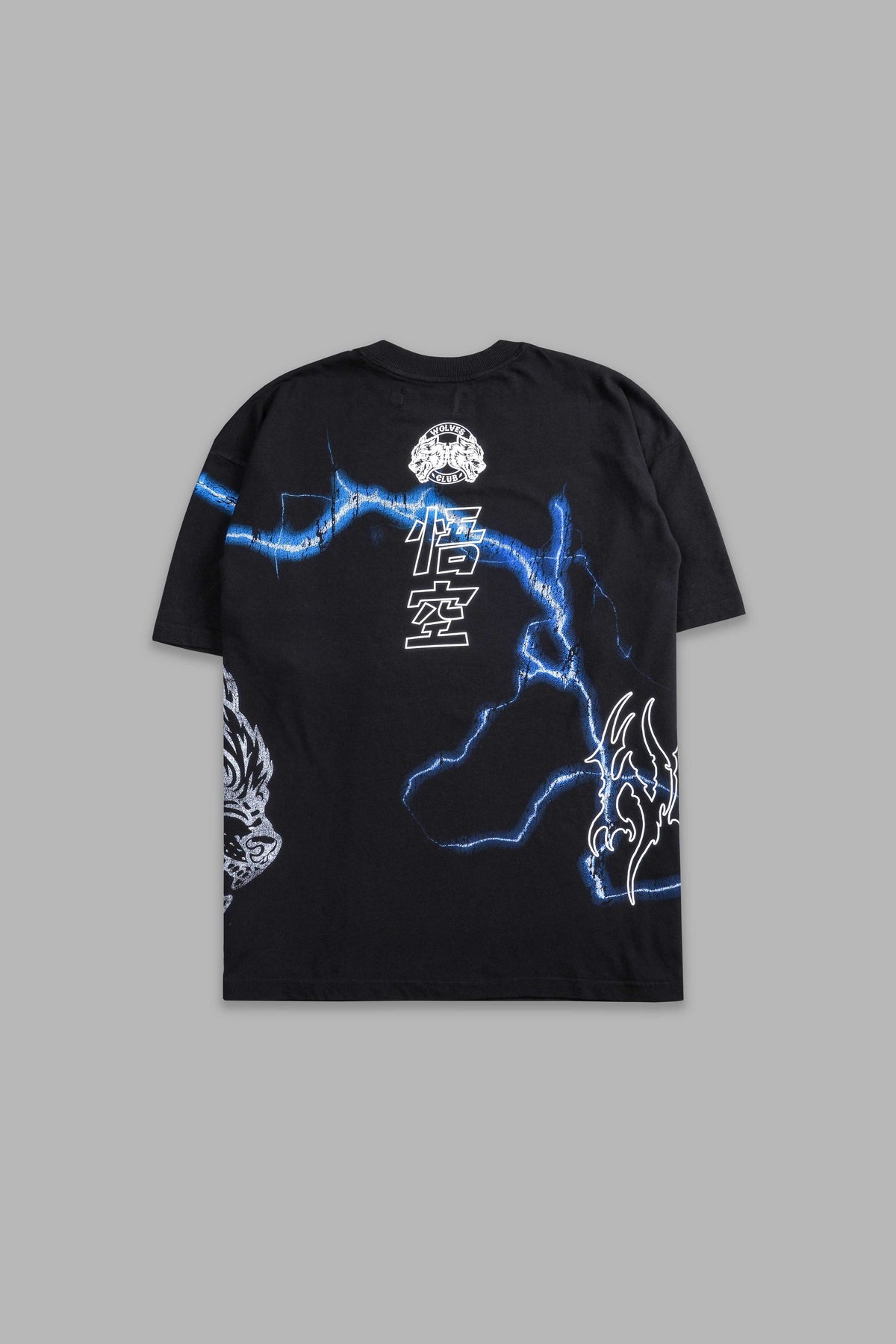 Goku Energy "Premium" Oversized Tee in Black — imagem 3