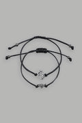 Darc Sport Icons Darc Bracelet Set in Silver/Black — imagem 1