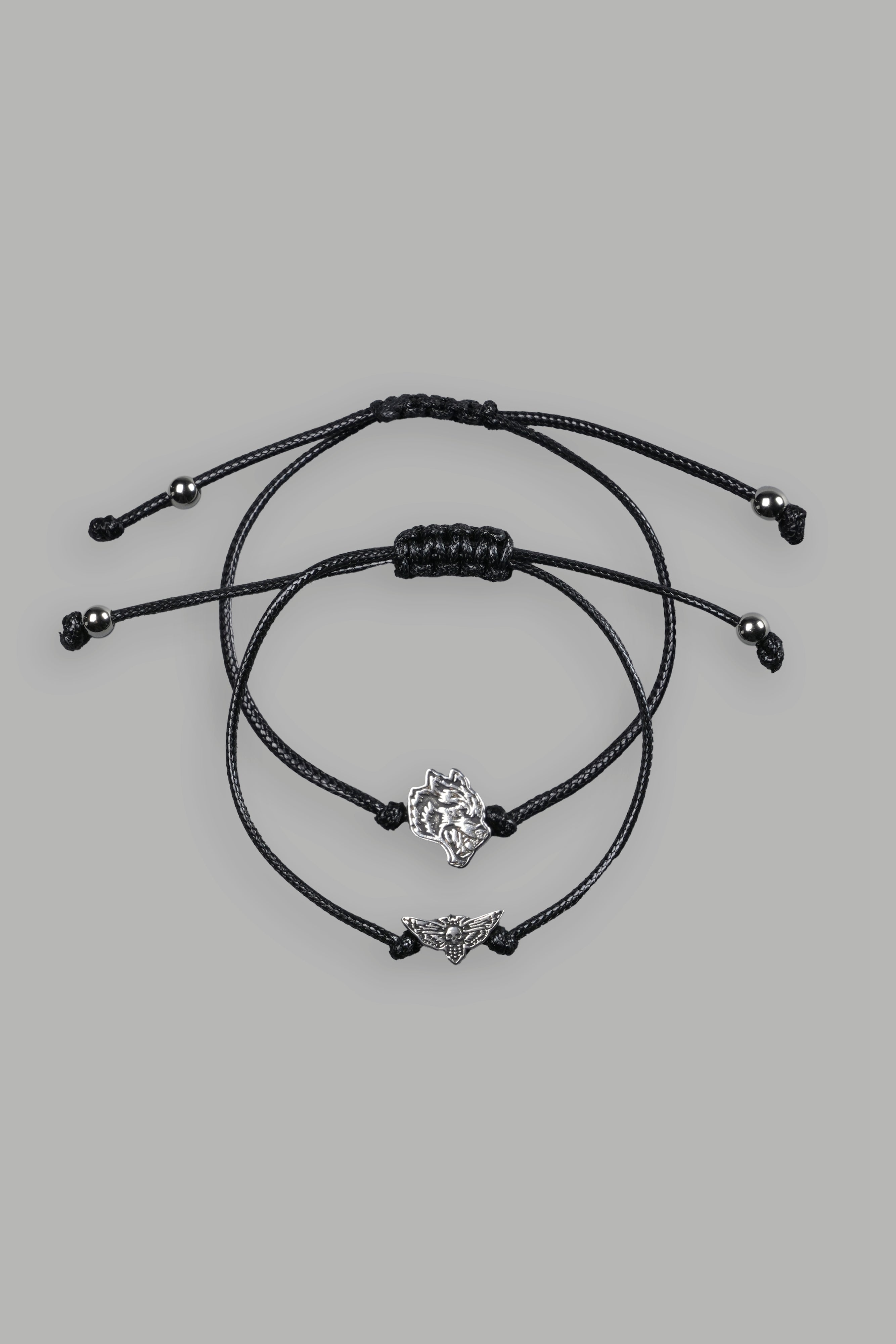 Darc Sport Icons Darc Bracelet Set in Silver/Black — imagem 1