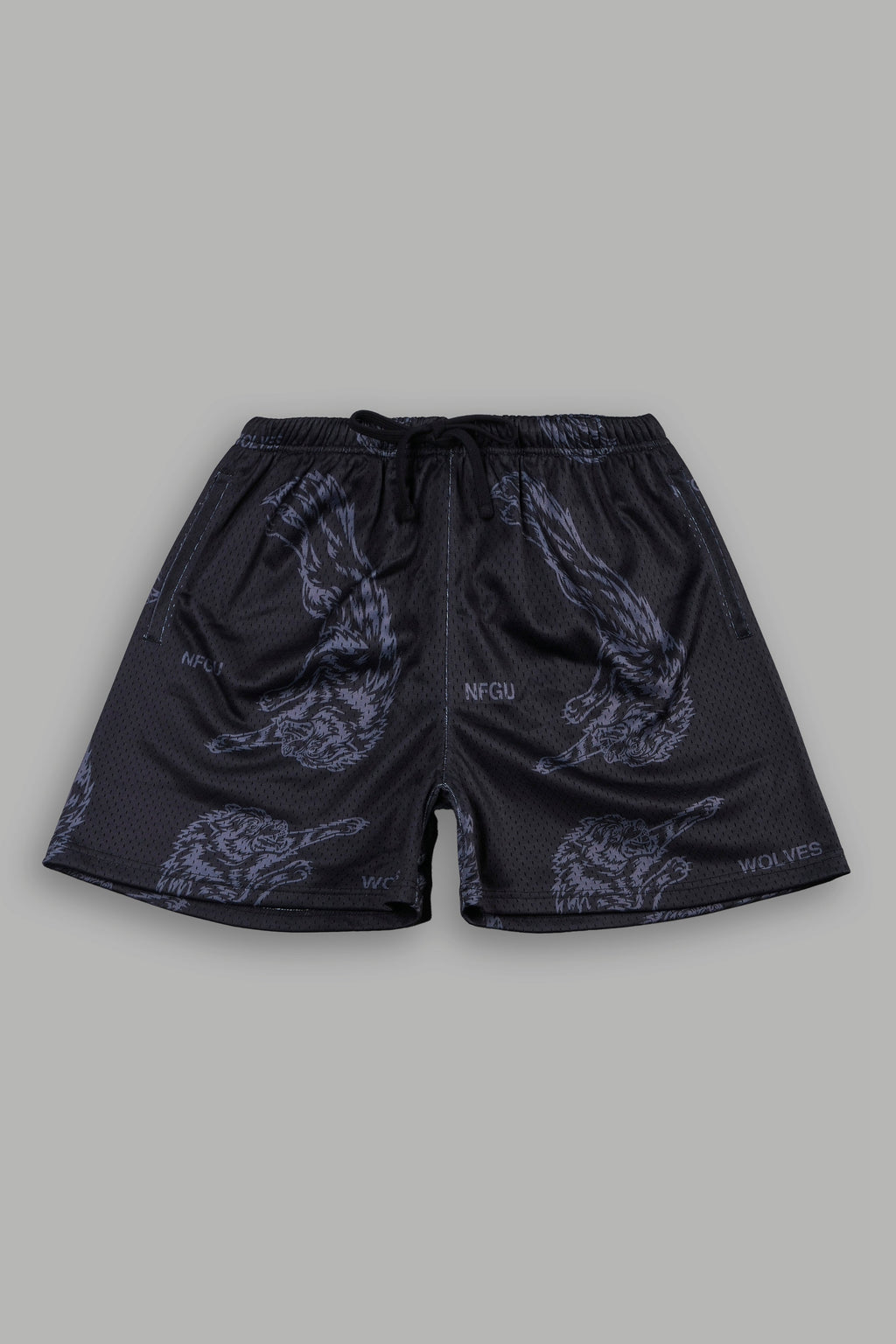Leap Of Faith V2 Mesh Shorts In Black - imagem 1
