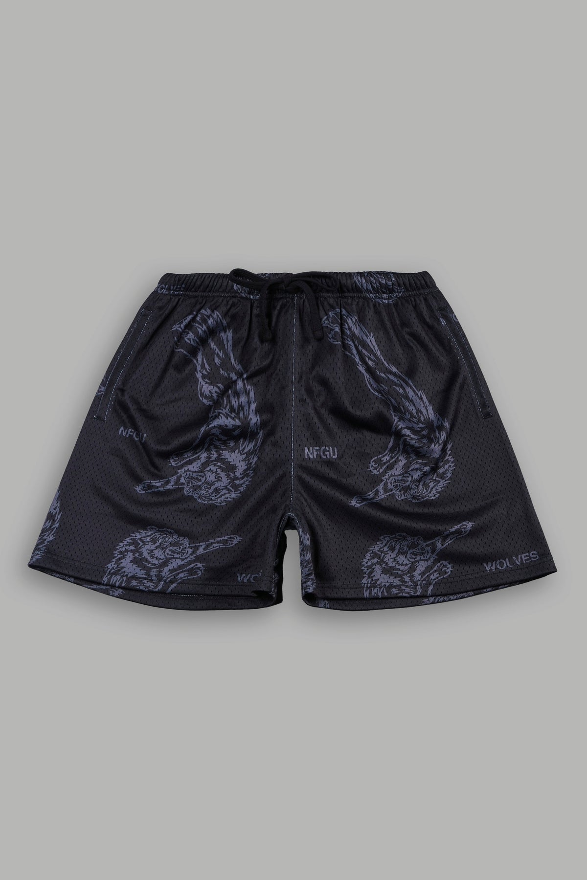 Leap Of Faith V2 Mesh Shorts In Black - imagem 1