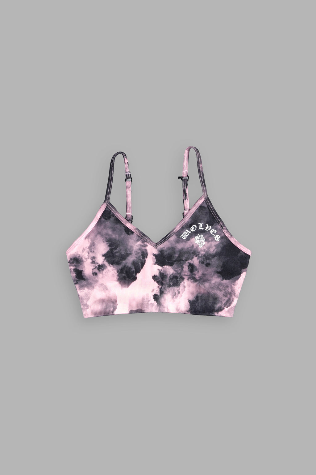 Chopper V2 "Everson Seamless" Sports Bra in Cherry Blossom Ghost Clouds — imagem 6