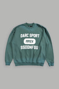 Wolves Forever London Unisex Crewneck in Hunter Green Driftwash — imagem 1