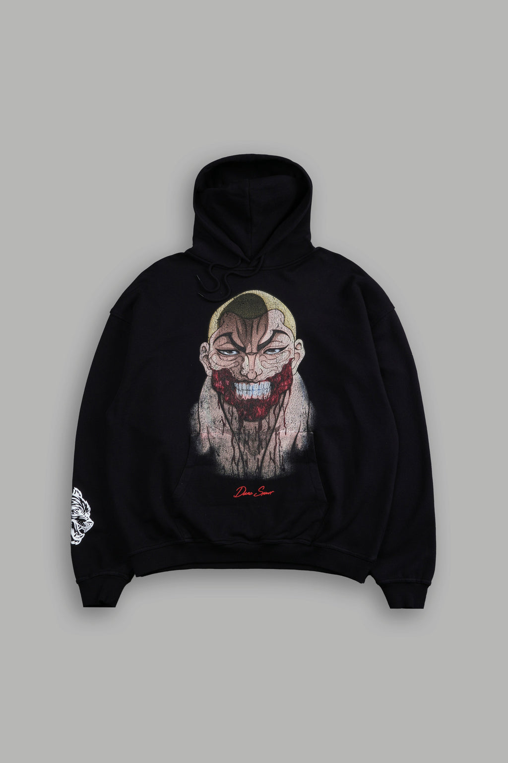 Enraged "Grunge" Hoodie in Black — imagem 1