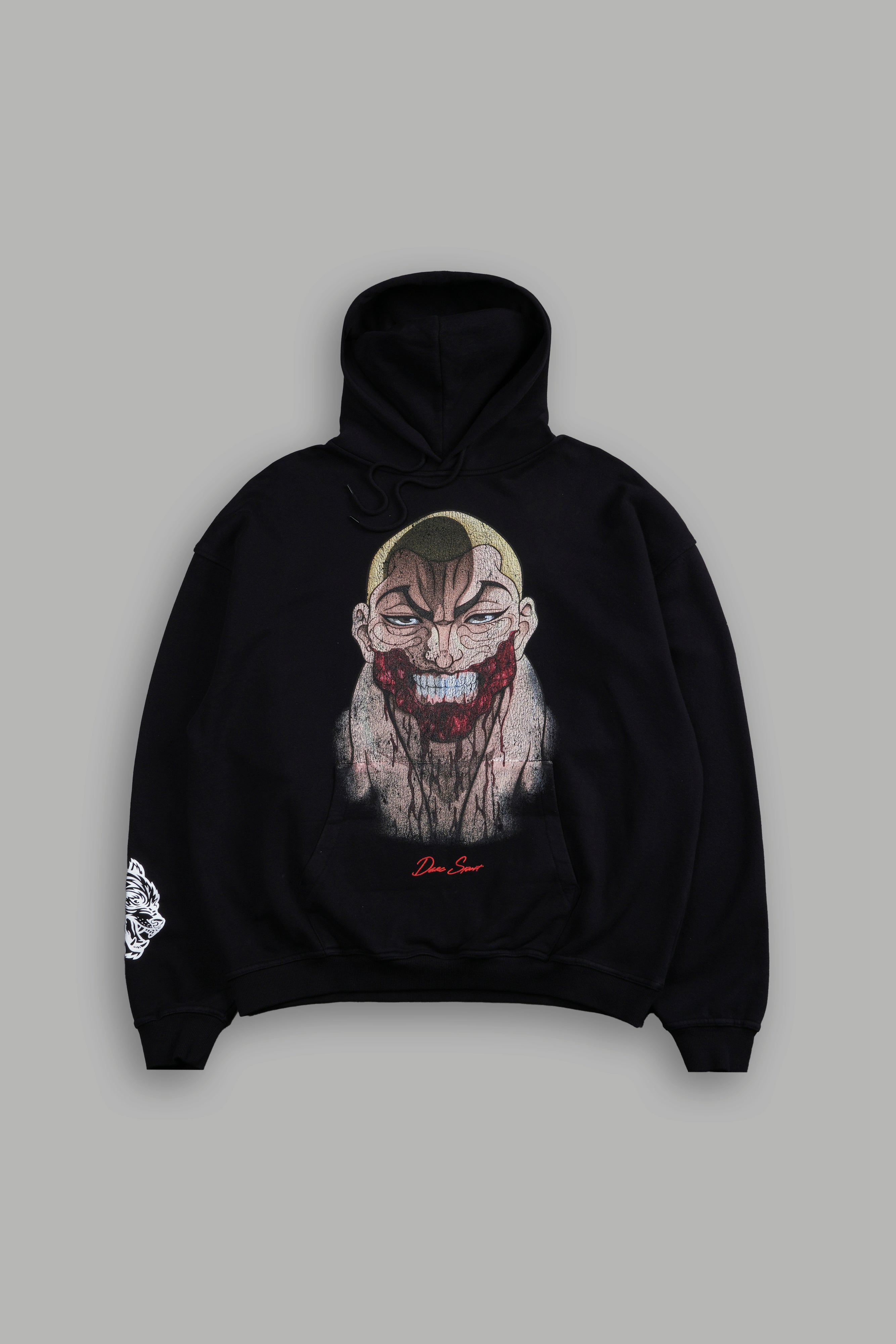 Enraged "Grunge" Hoodie in Black — imagem 1