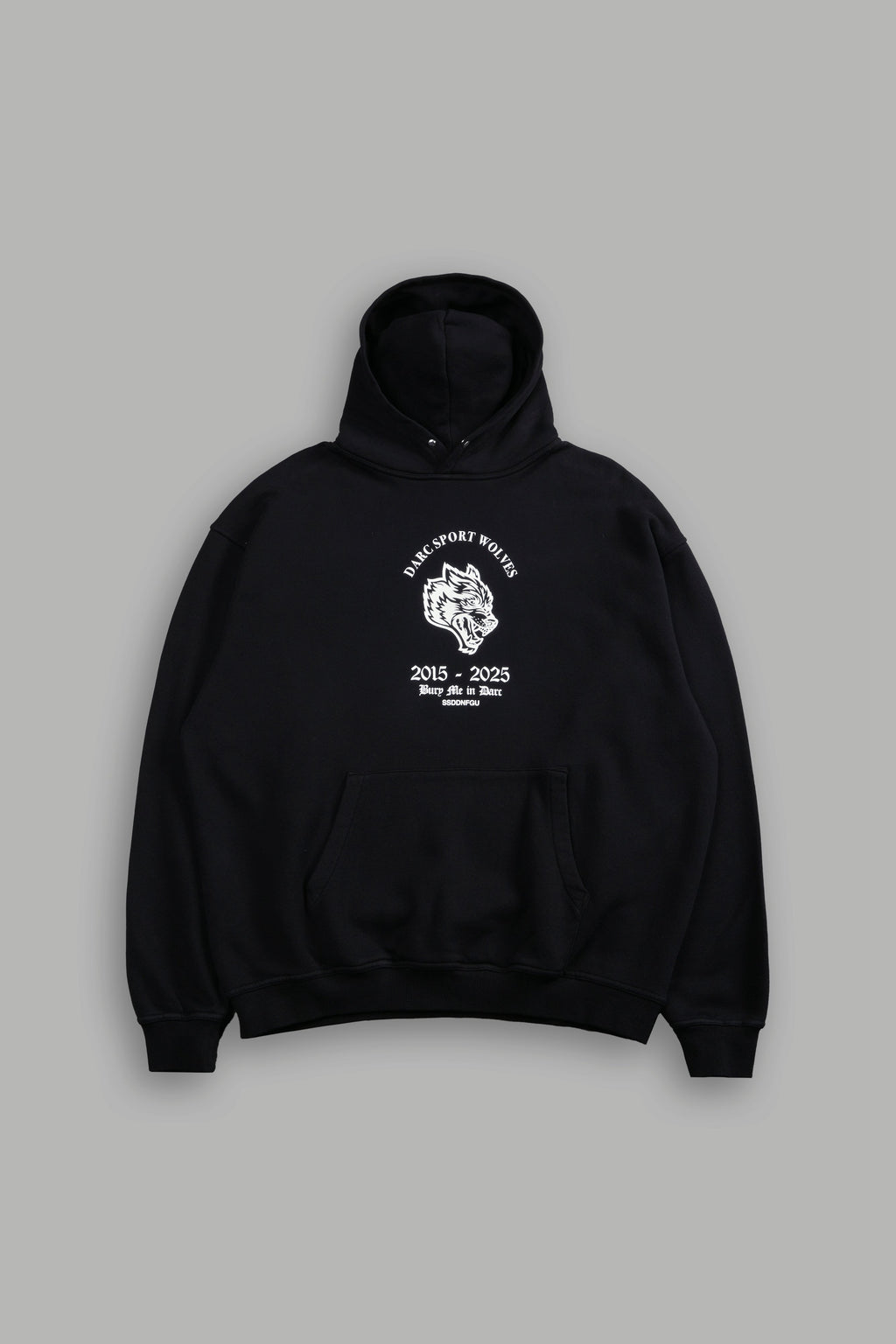 Wolf Blood "Pierce" Hoodie in Black — imagem 3