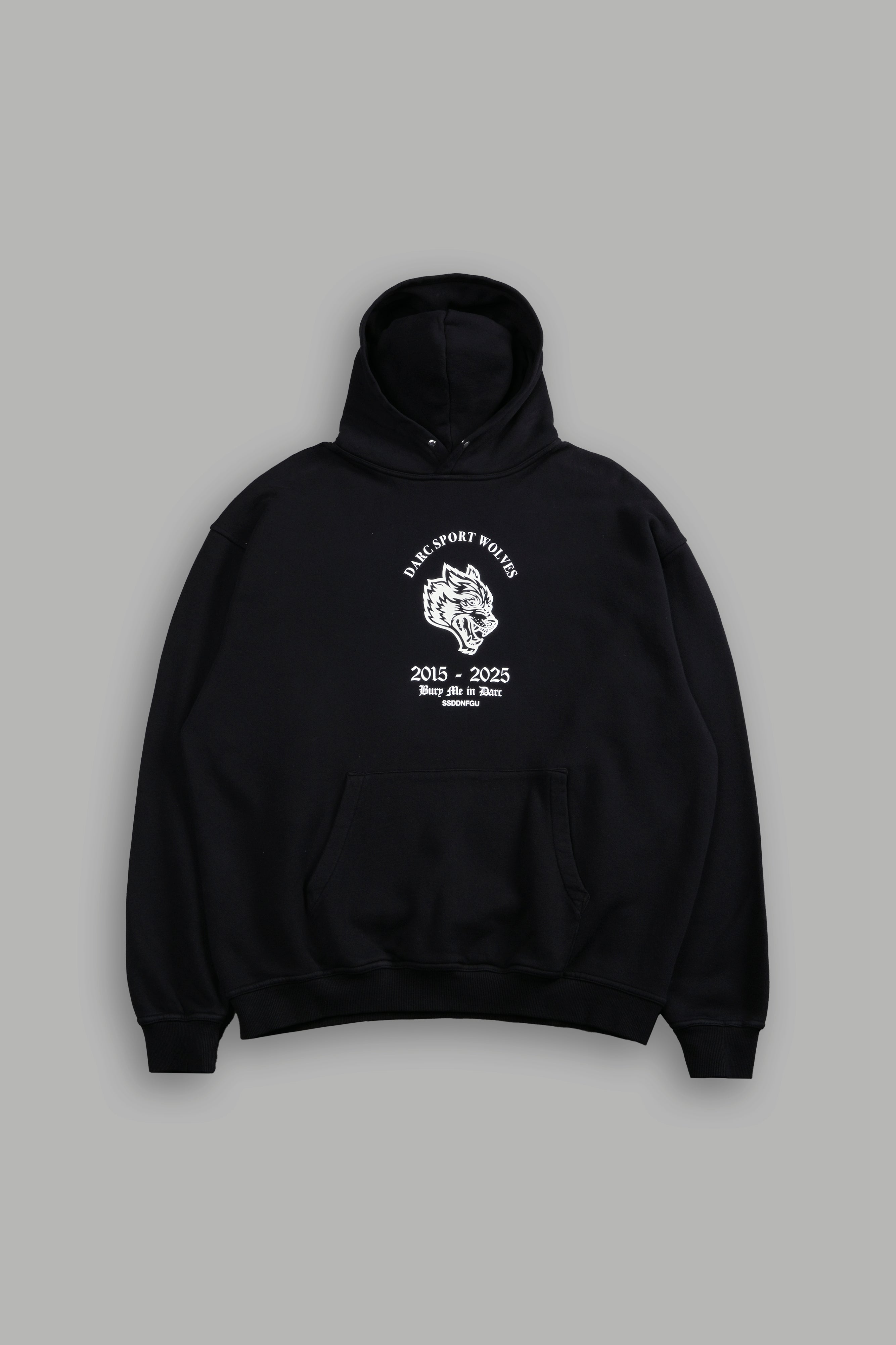 Wolf Blood "Pierce" Hoodie in Black — imagem 3