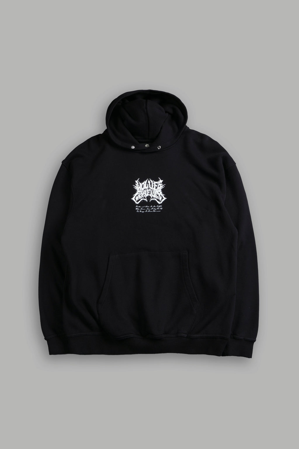 Sheer Loyalty "Pierce" Hoodie in Black — imagem 3