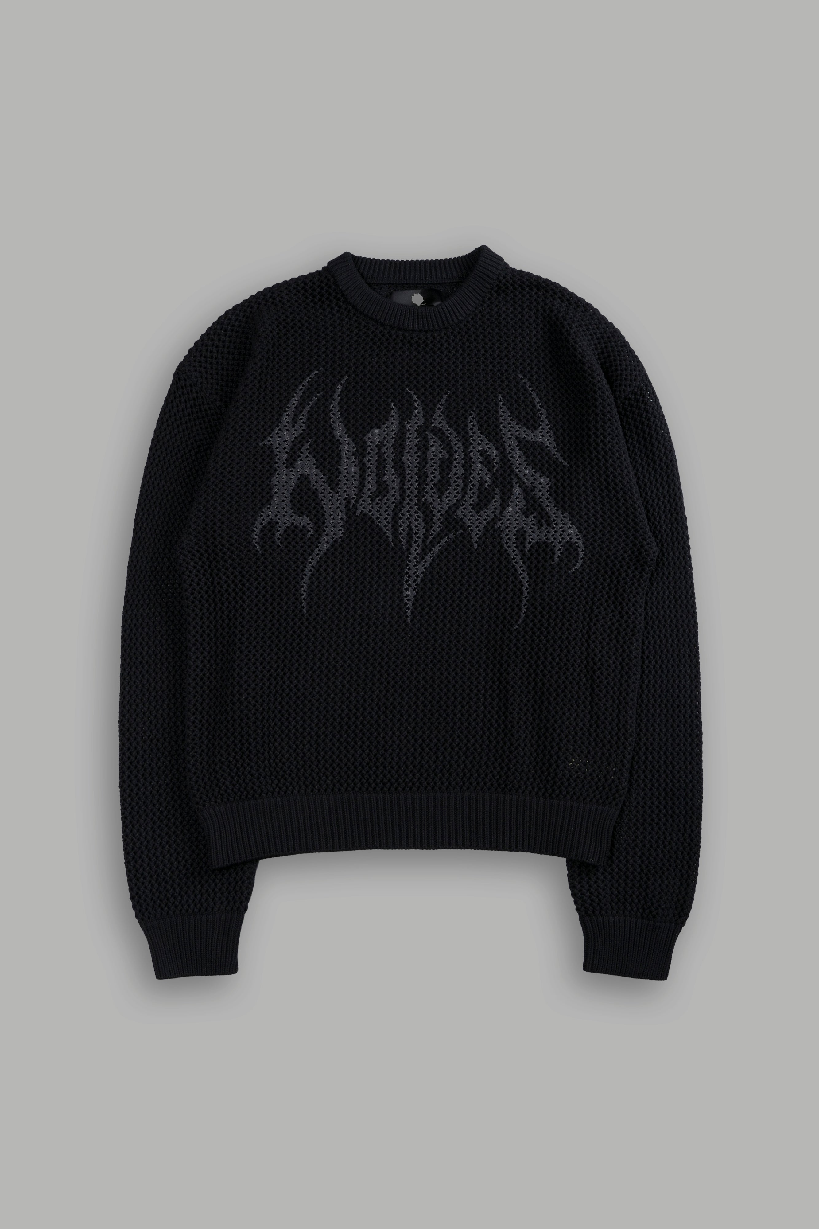 Origin Satva Knit L/S Crewneck in Black — imagem 1