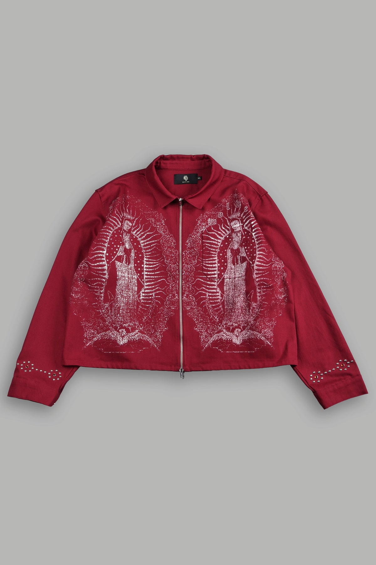 Nuestra Senora Ls Vince Shirt In Cherry Red