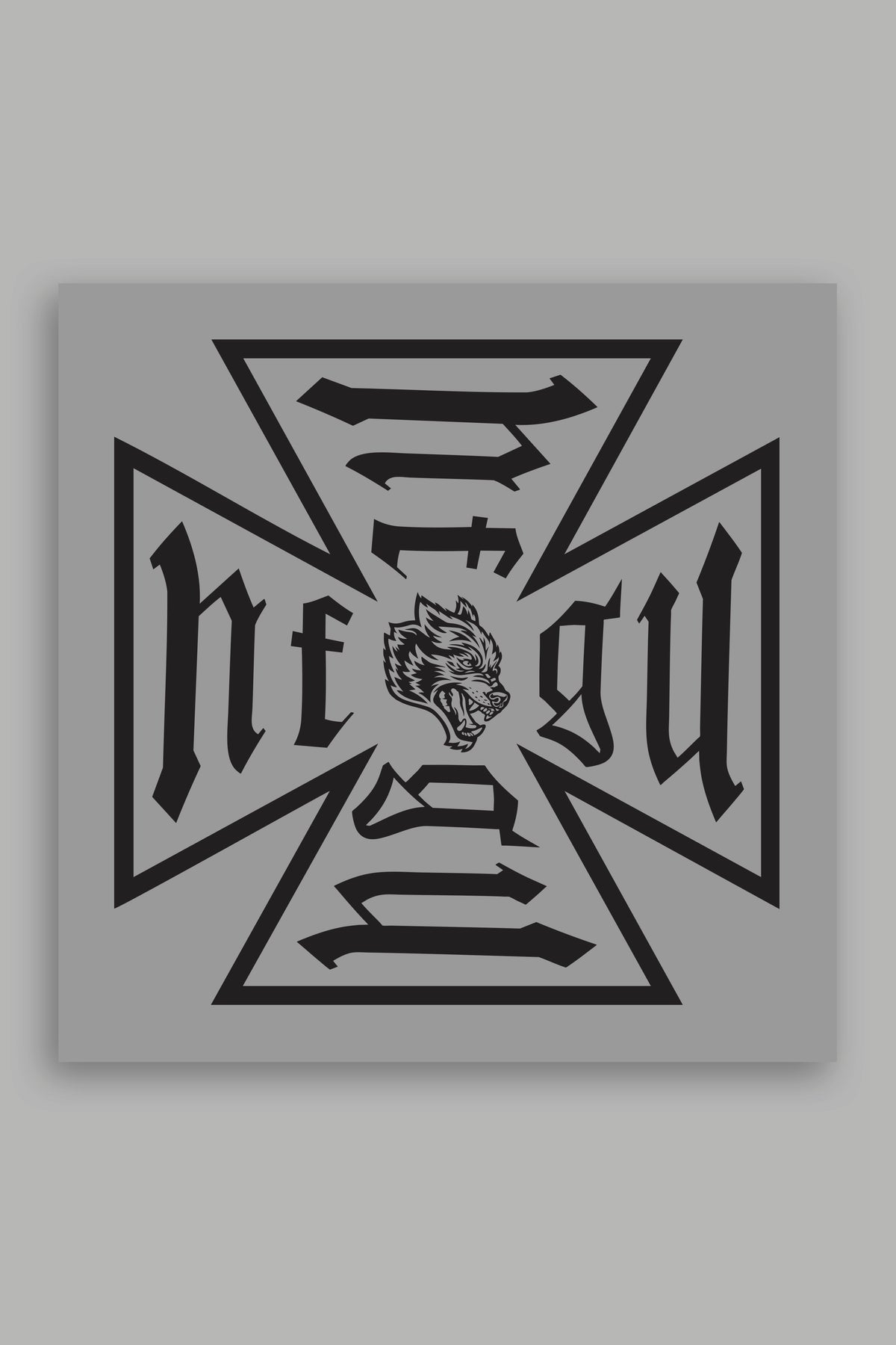 Core Large Sticker in Black — imagem principal