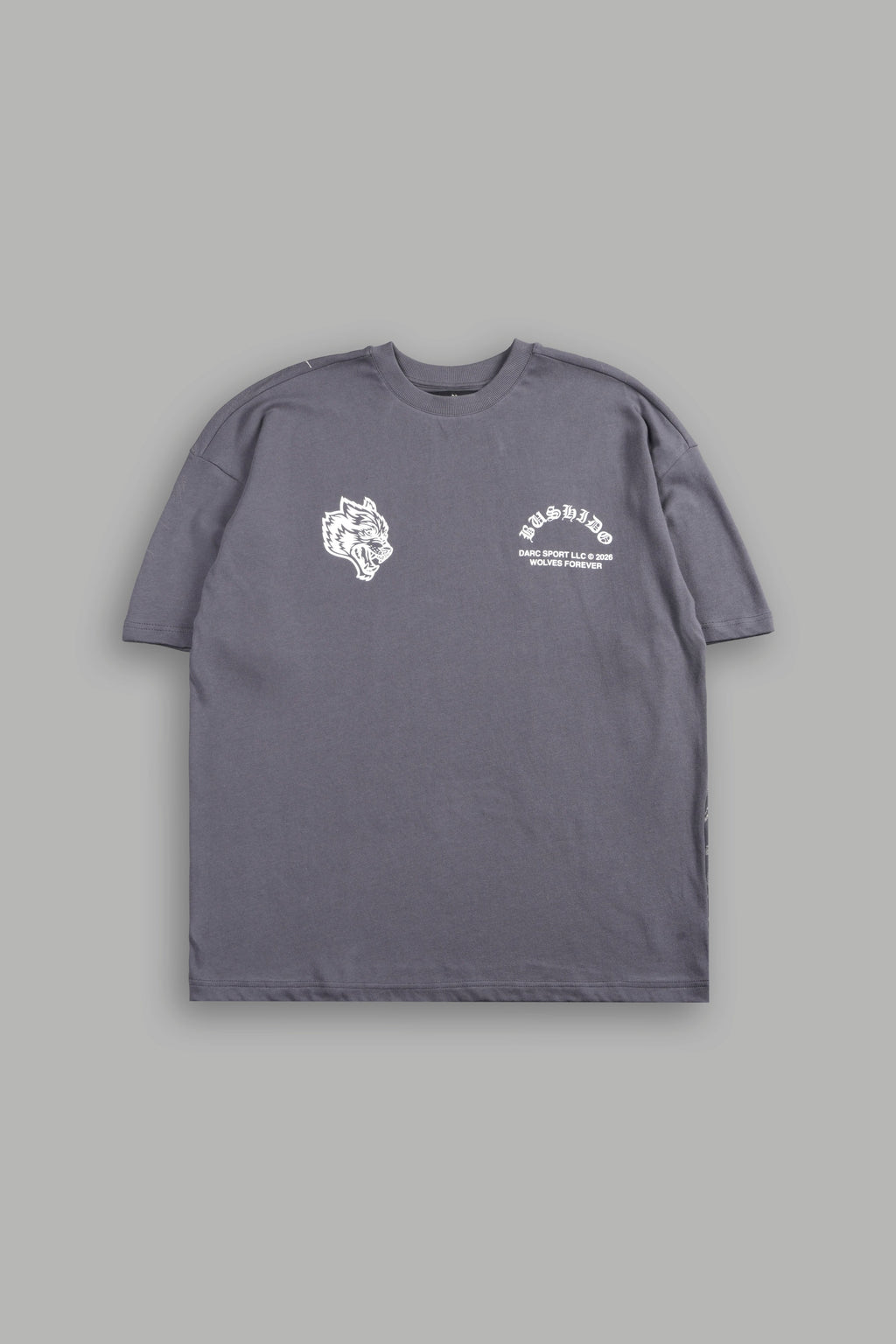 Shutendoji Premium Oversized Tee in Slate Gray — imagem 3