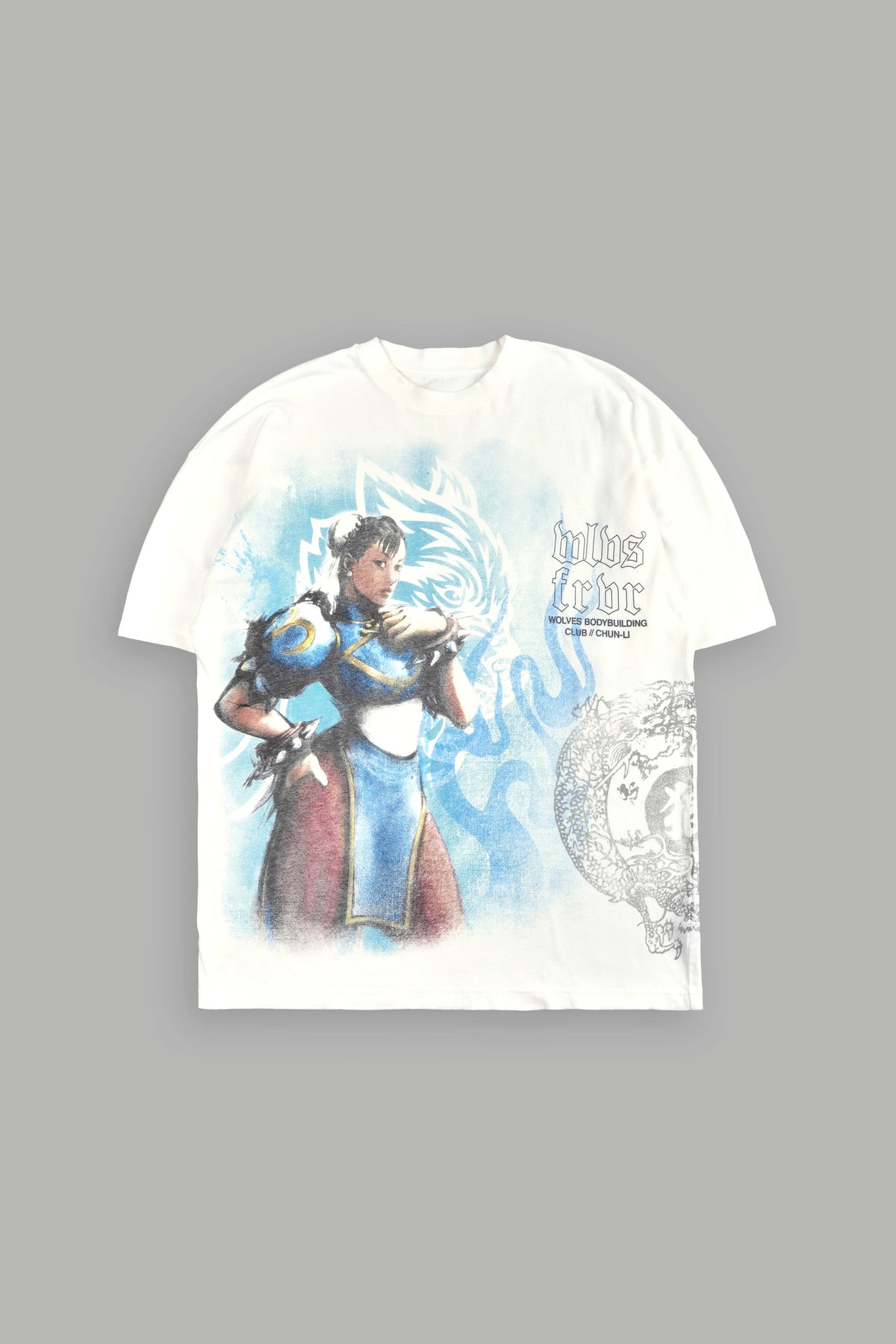 Street Fighter "Side-By-Side" Tee Box Set in Cream - imagem 4