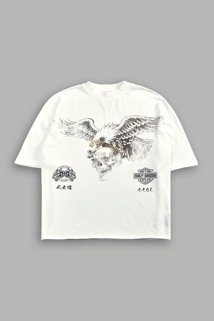 Camiseta Darc Sport   HD Eagle And Skull Premium
