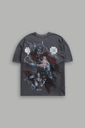 Son Of Odin "Premium" Oversized Tee in Wolf Gray — imagem 1