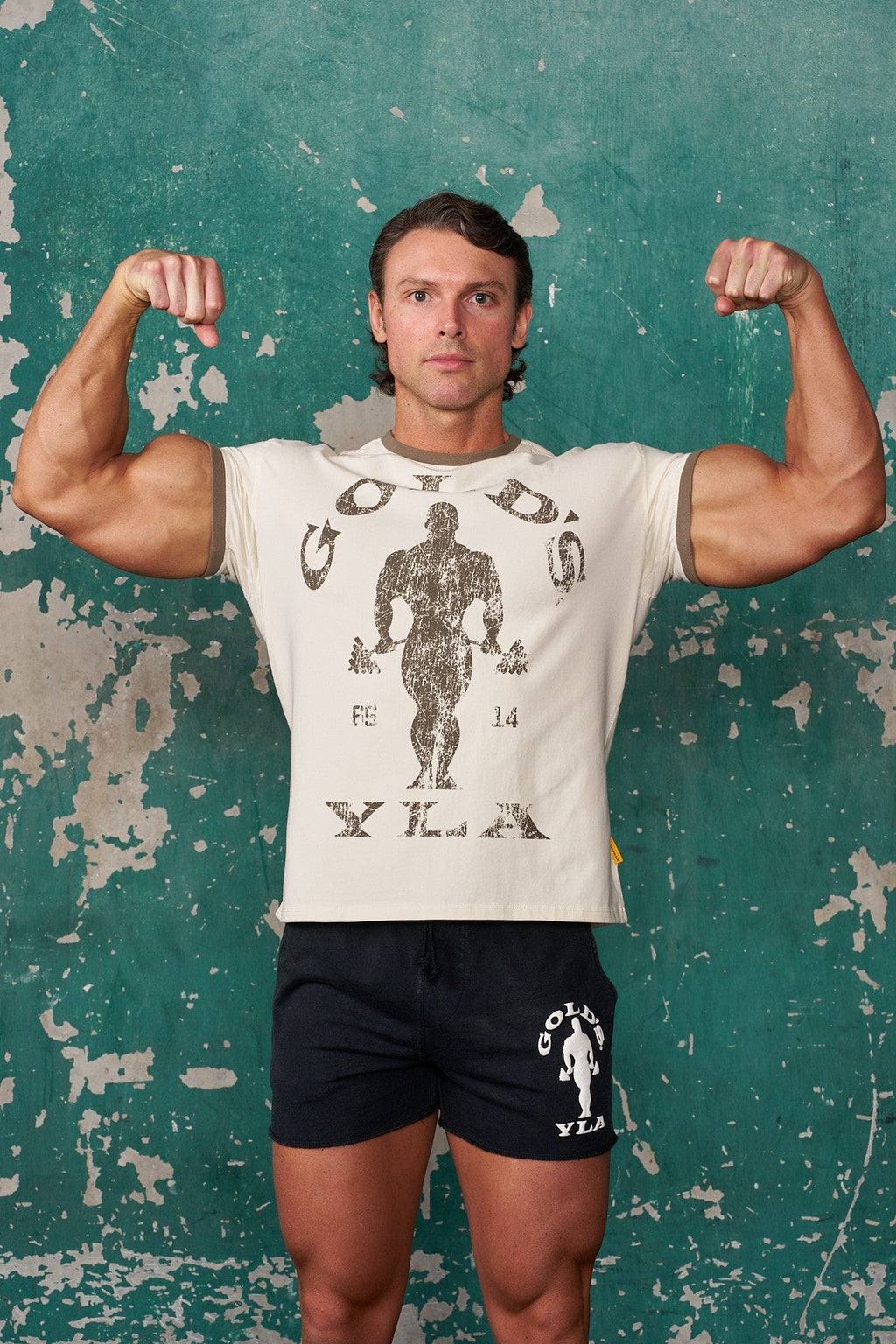 4009 - Golds Gym Ringer Tees — imagem 7