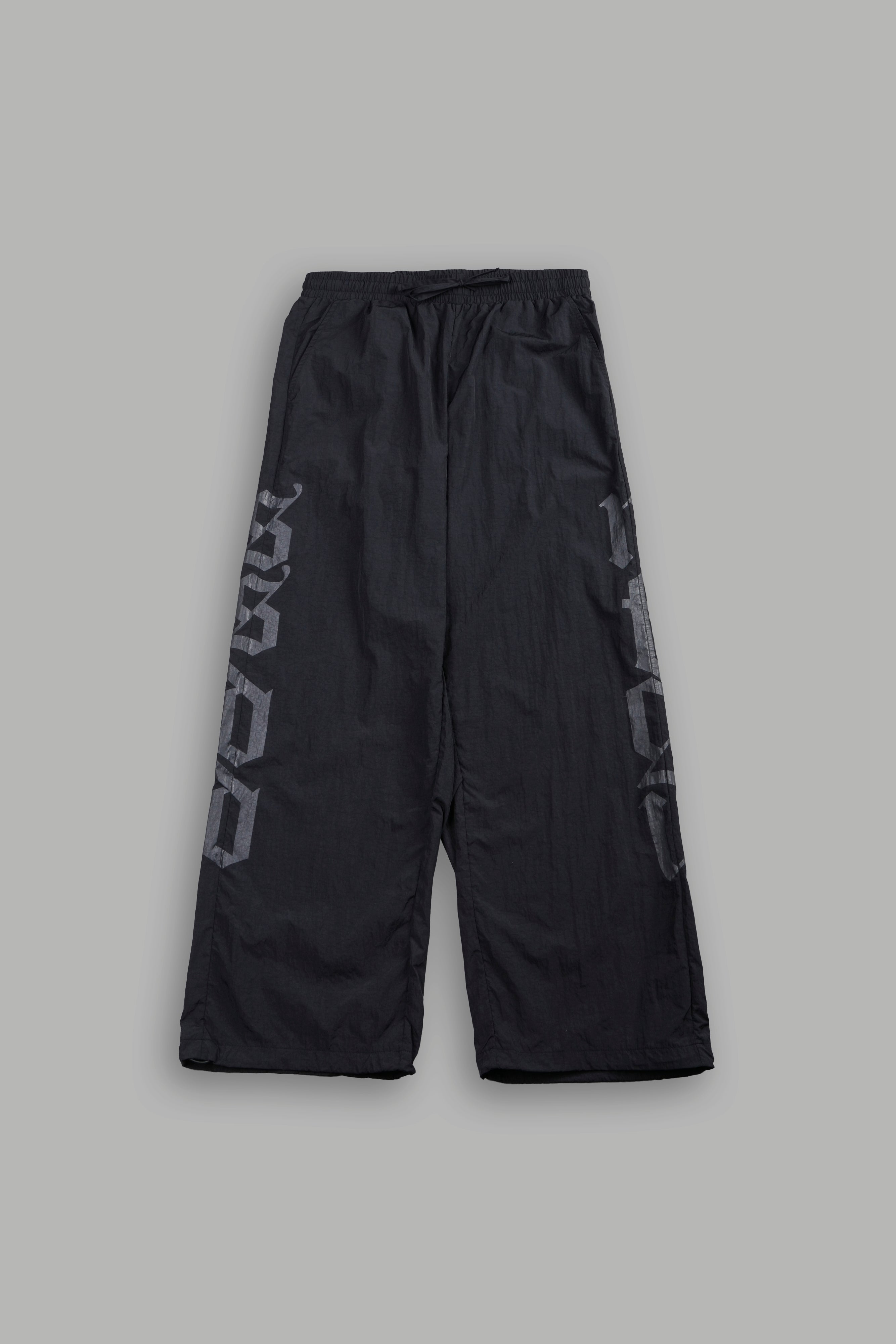 Our Mantra Nikki Parachute Pants in Black