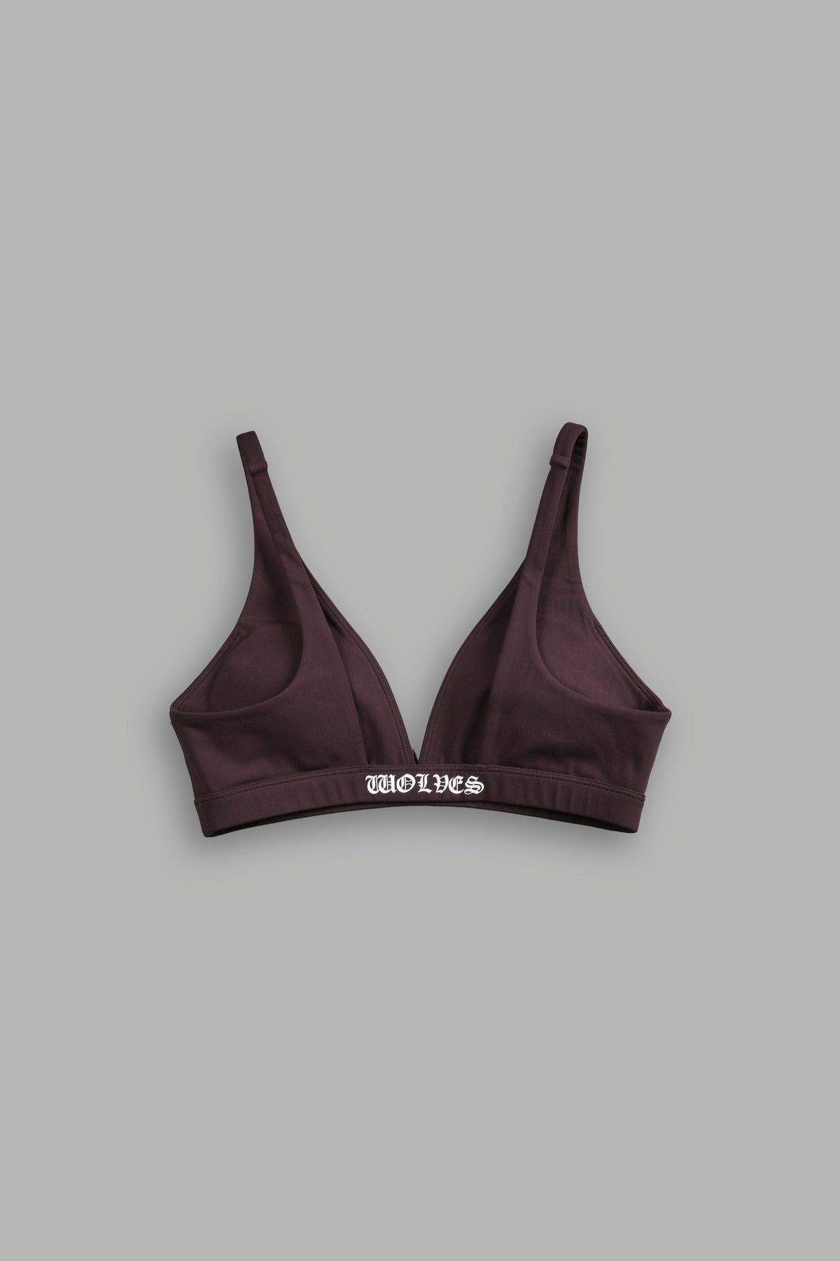 Chopper V Sports Bra in Darc Garnet - imagem 4