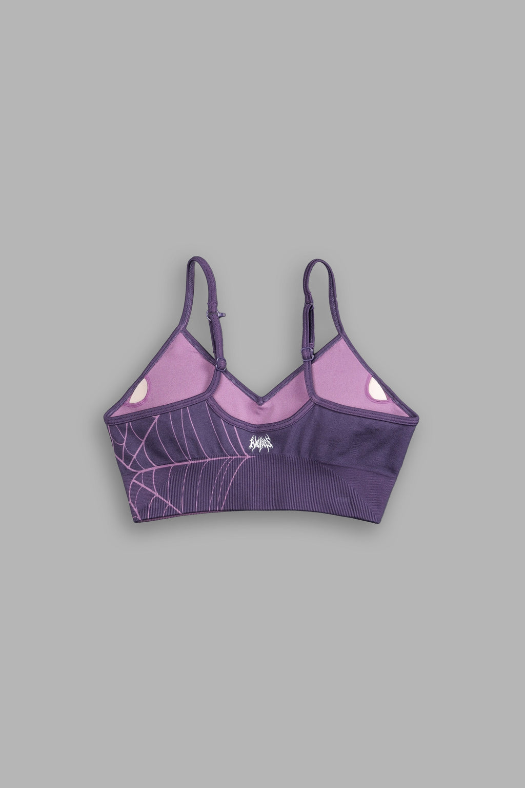 Hesh "Everson Seamless" Sports Bra in Purple Night Web - imagem 4