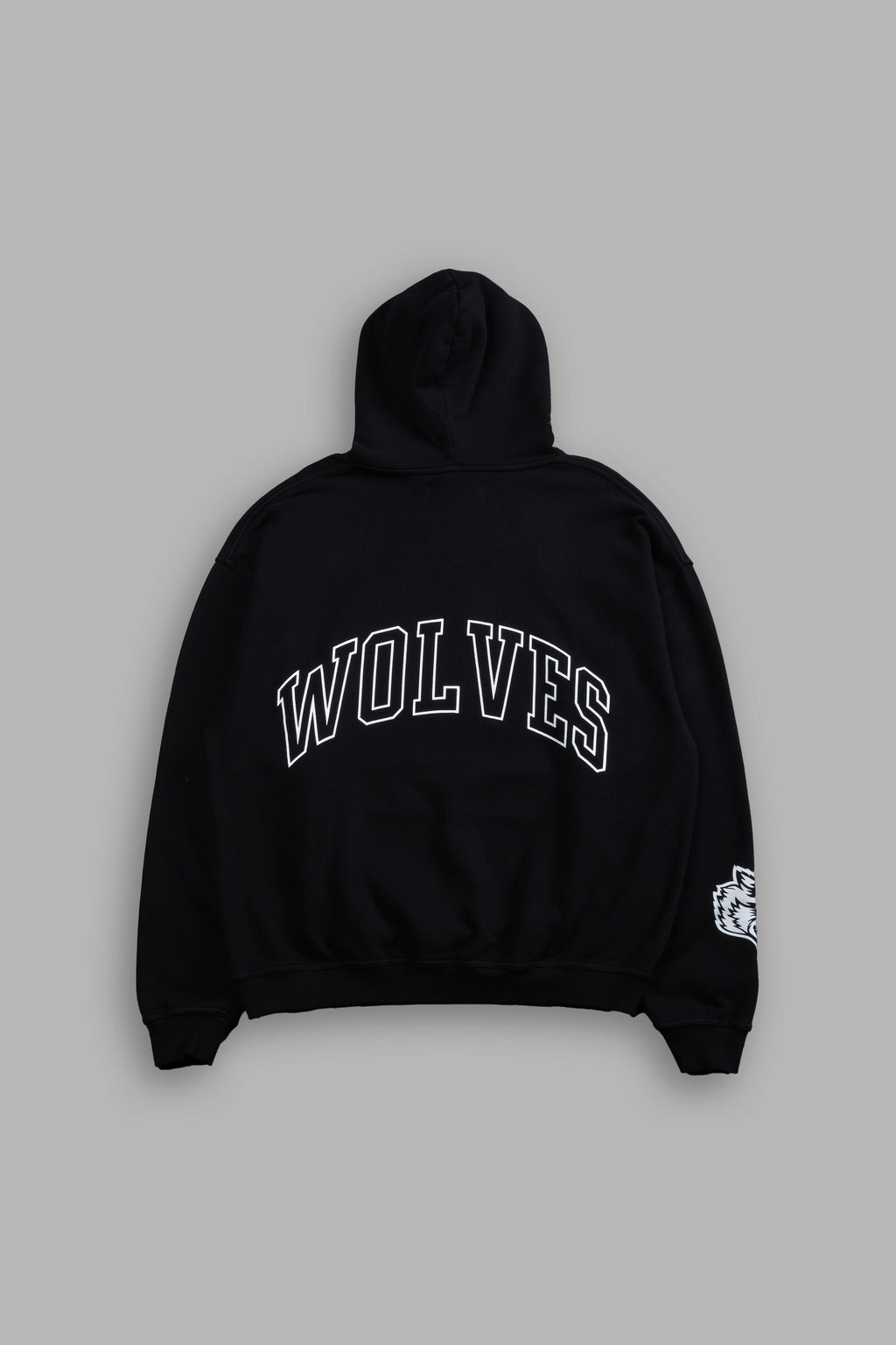 Enraged "Grunge" Hoodie in Black — imagem 3