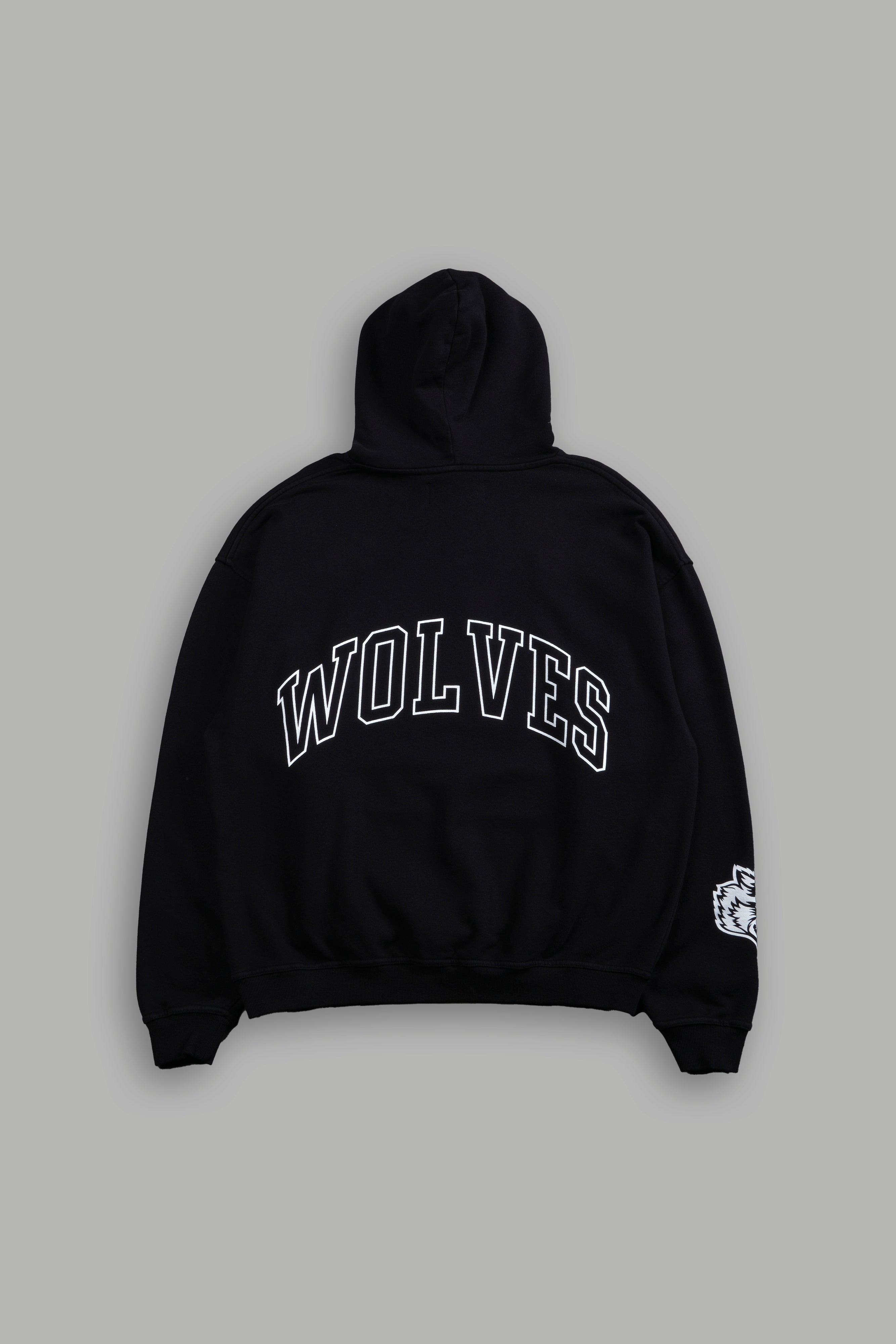 Enraged "Grunge" Hoodie in Black — imagem 3