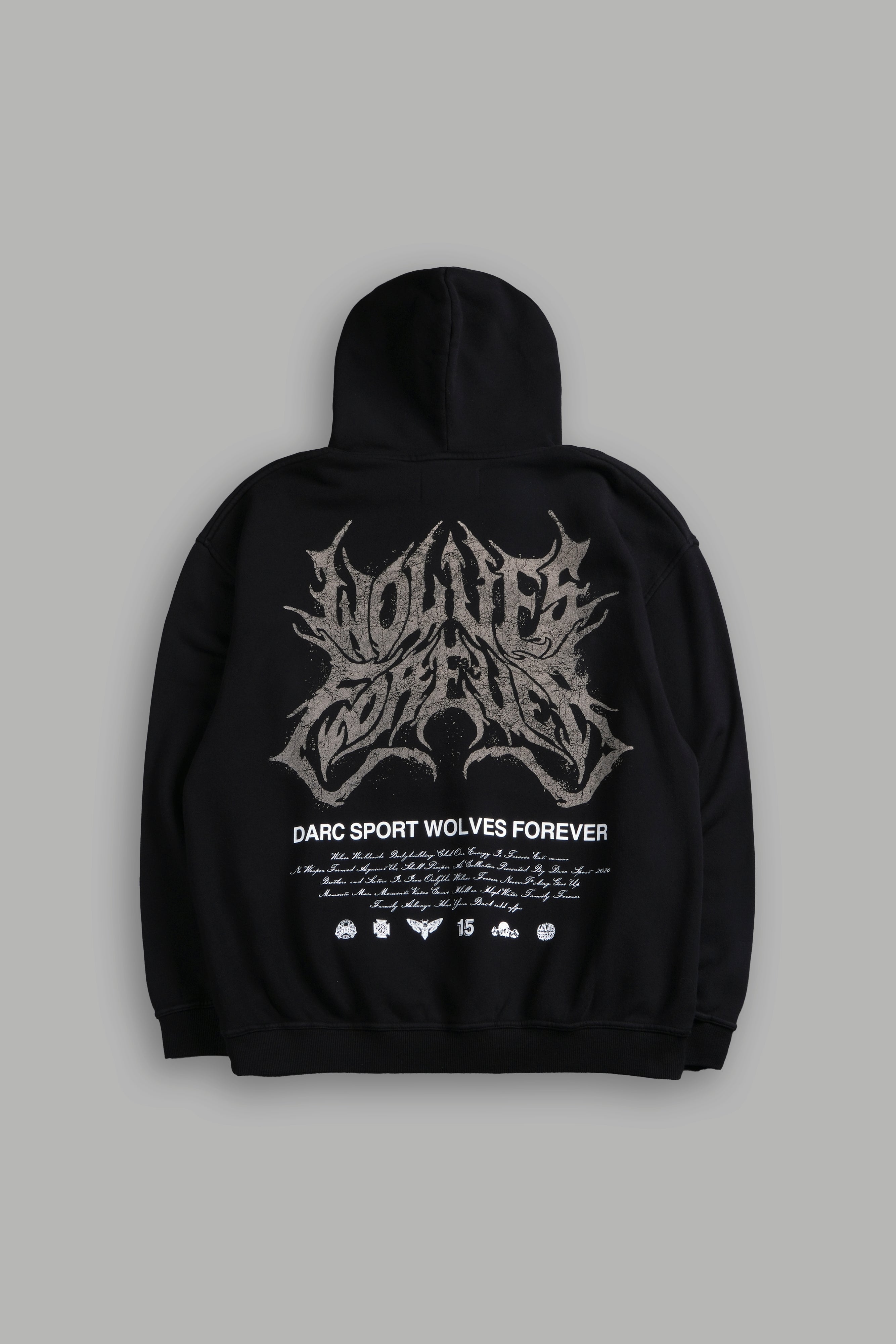 Sheer Loyalty "Pierce" Hoodie in Black — imagem 1