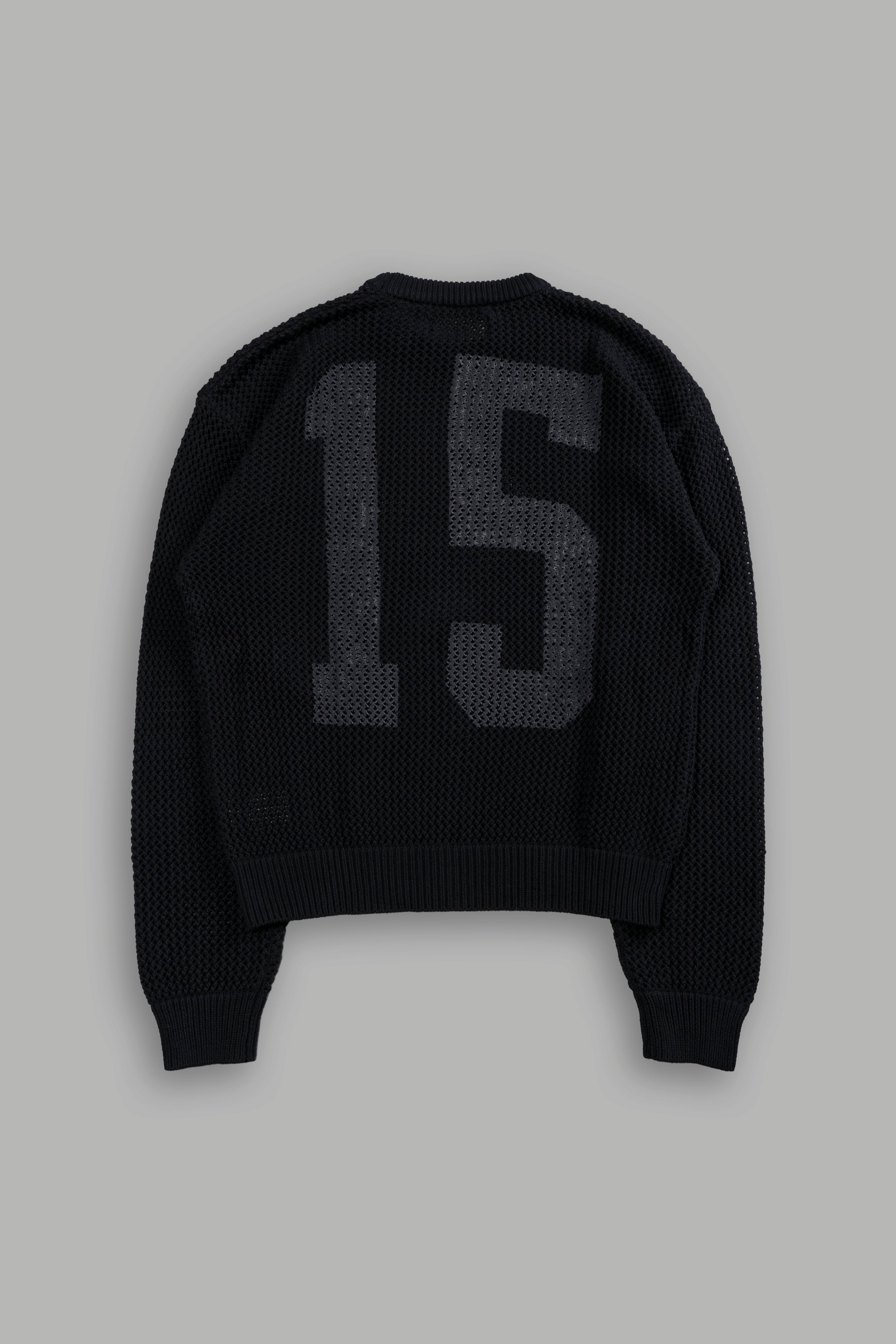 Origin Satva Knit L/S Crewneck in Black — imagem 2