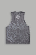 Half Mask Tommy Muscle Tee in Slate Gray — imagem 1
