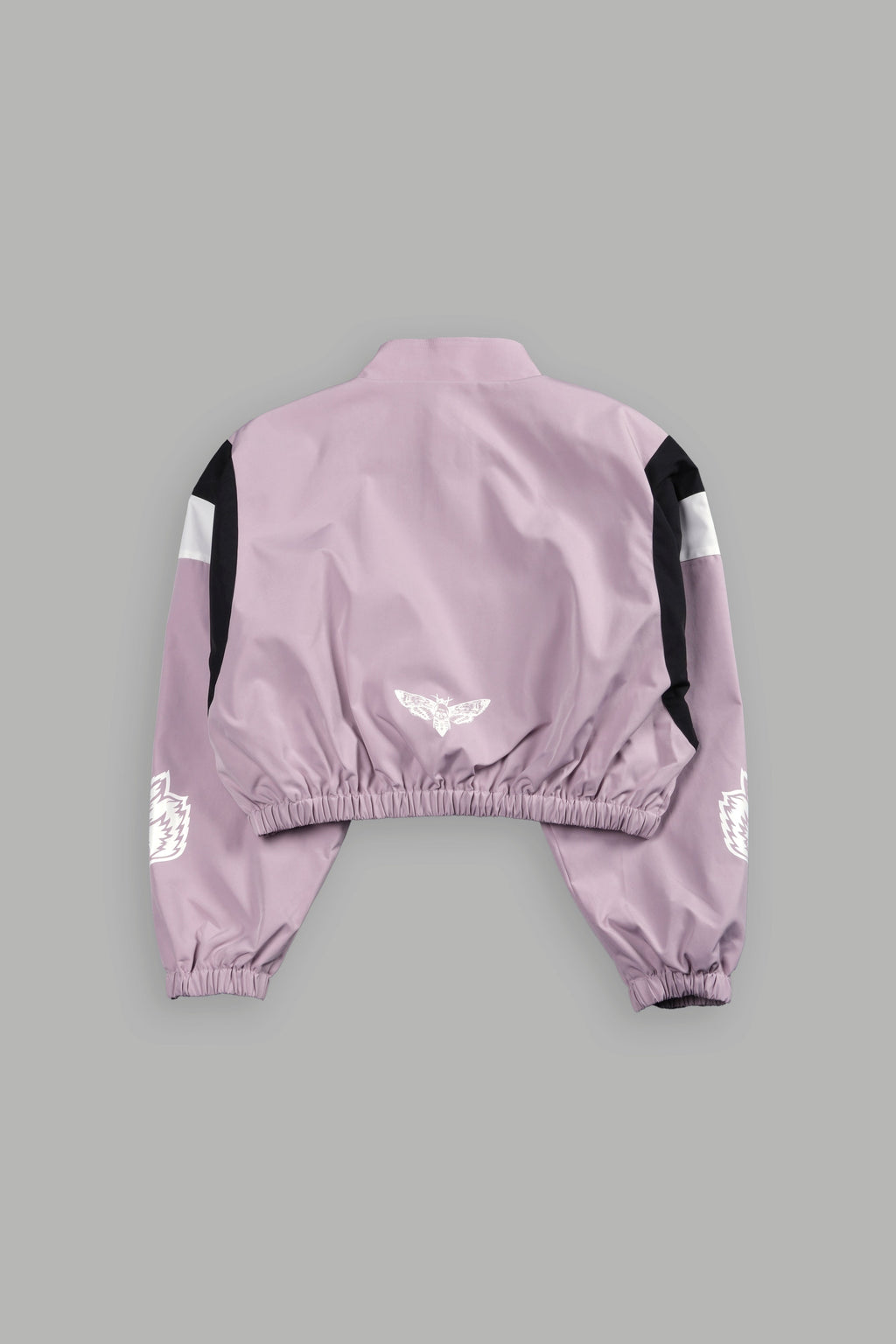 Death Becomes Her Nadia Track Jacket in Purple Smoke/Black/White — imagem 4