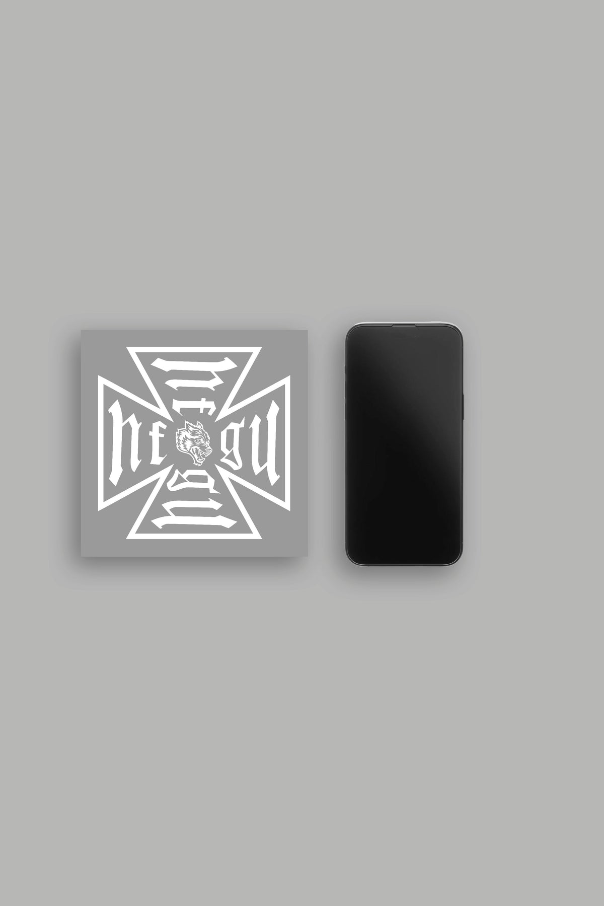 Core Large Sticker in White — imagem 2