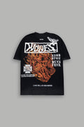 Come Hell Or High Water NFGU Premium Oversized Tee in Black — imagem 1