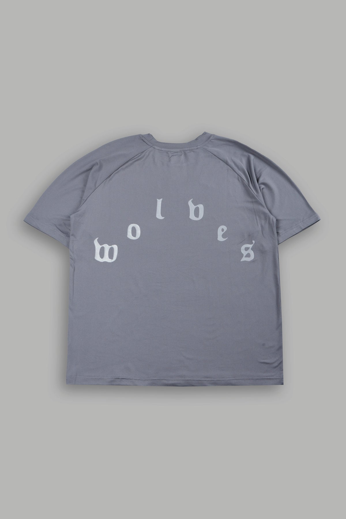 Pyramid V3 Dry Wolf Raglan Ss Tee In Slate Gray - imagem 3