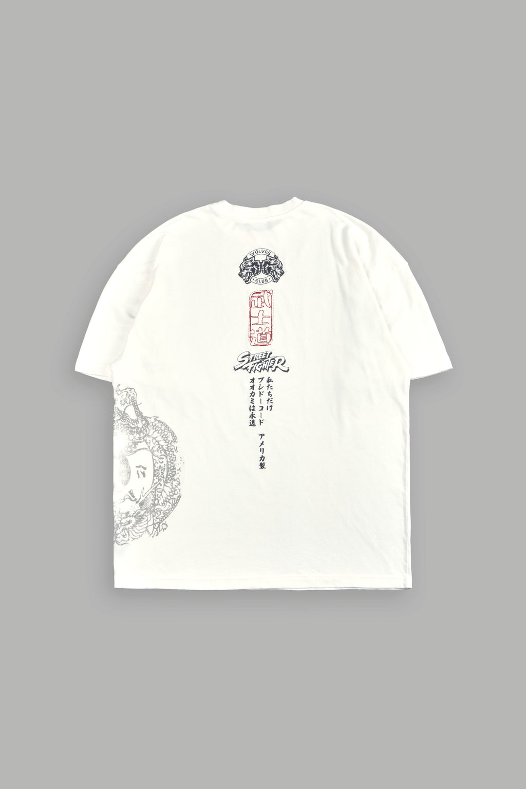 Street Fighter "Side-By-Side" Tee Box Set in Cream - imagem 5