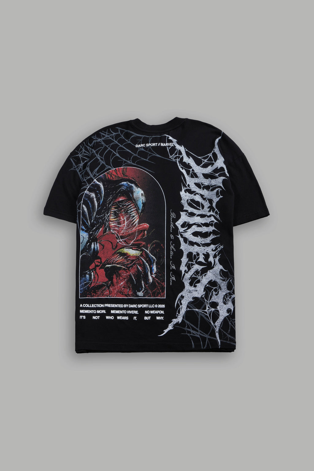 Venom Core Premium Oversized Tee in Black