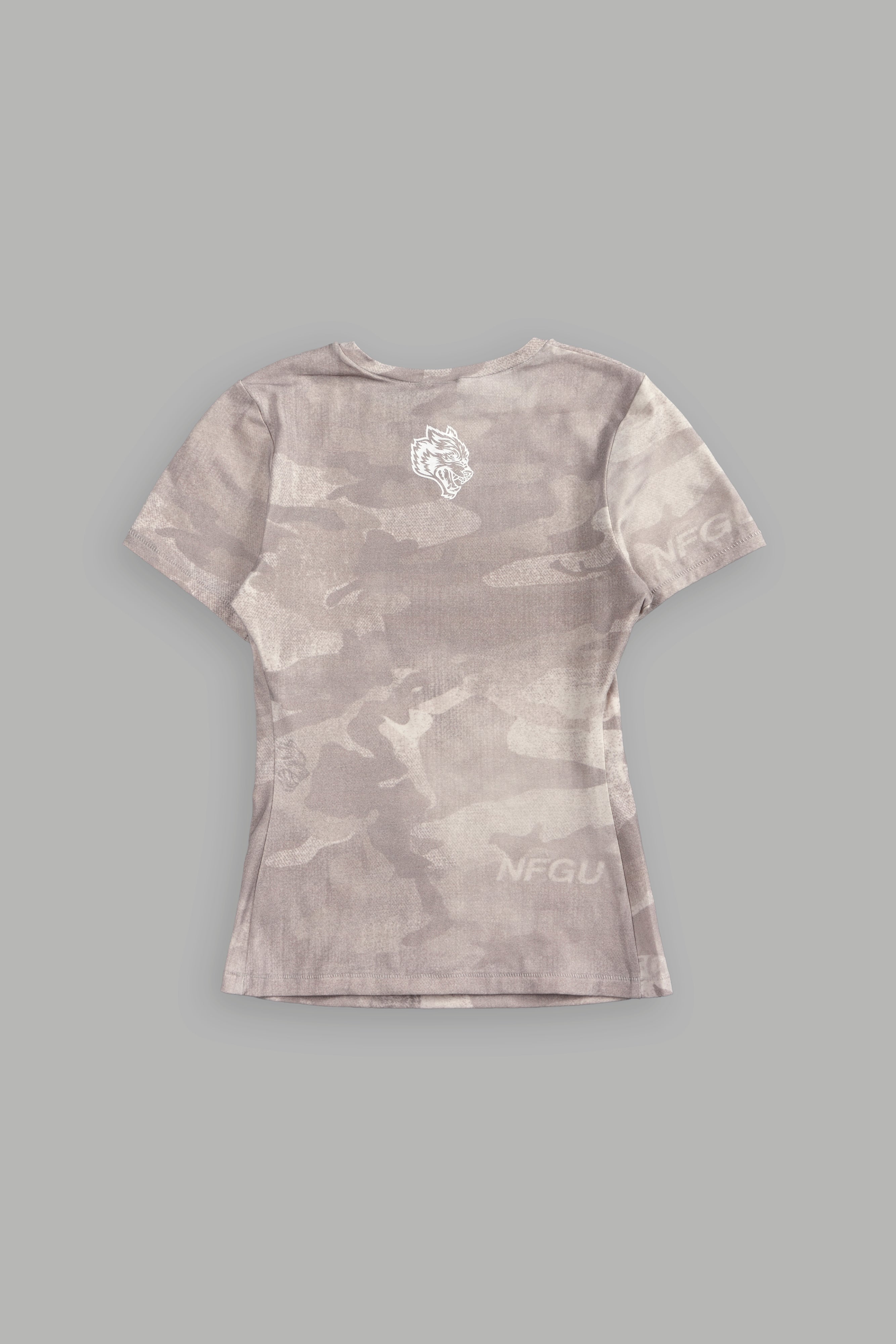 Cherub NFGU "Eden" S/S Tee in Clay Vintage Woodland Camo — imagem 2