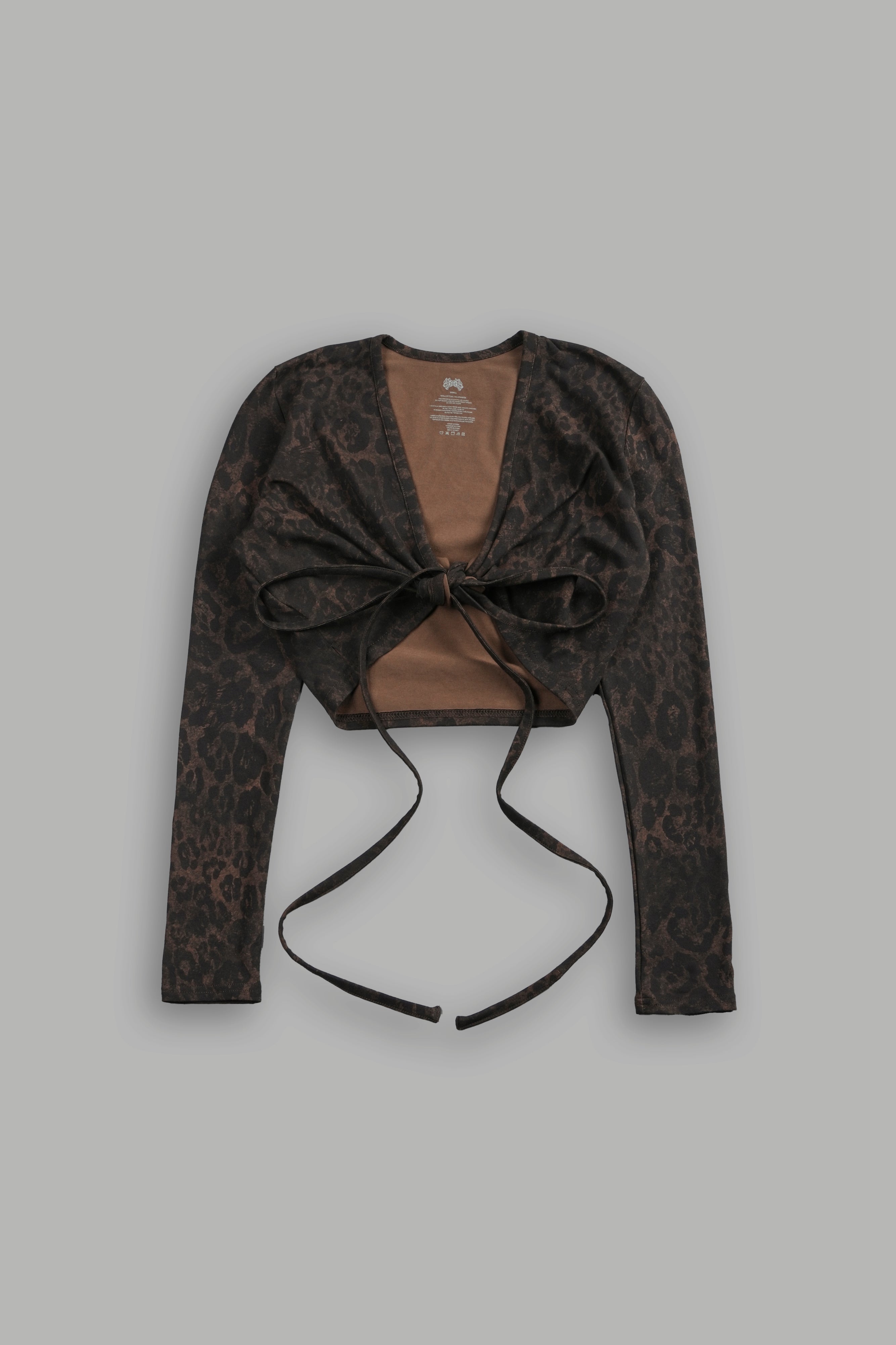 Chopper Alexis Eden Wrap in Darc Brown Leopard