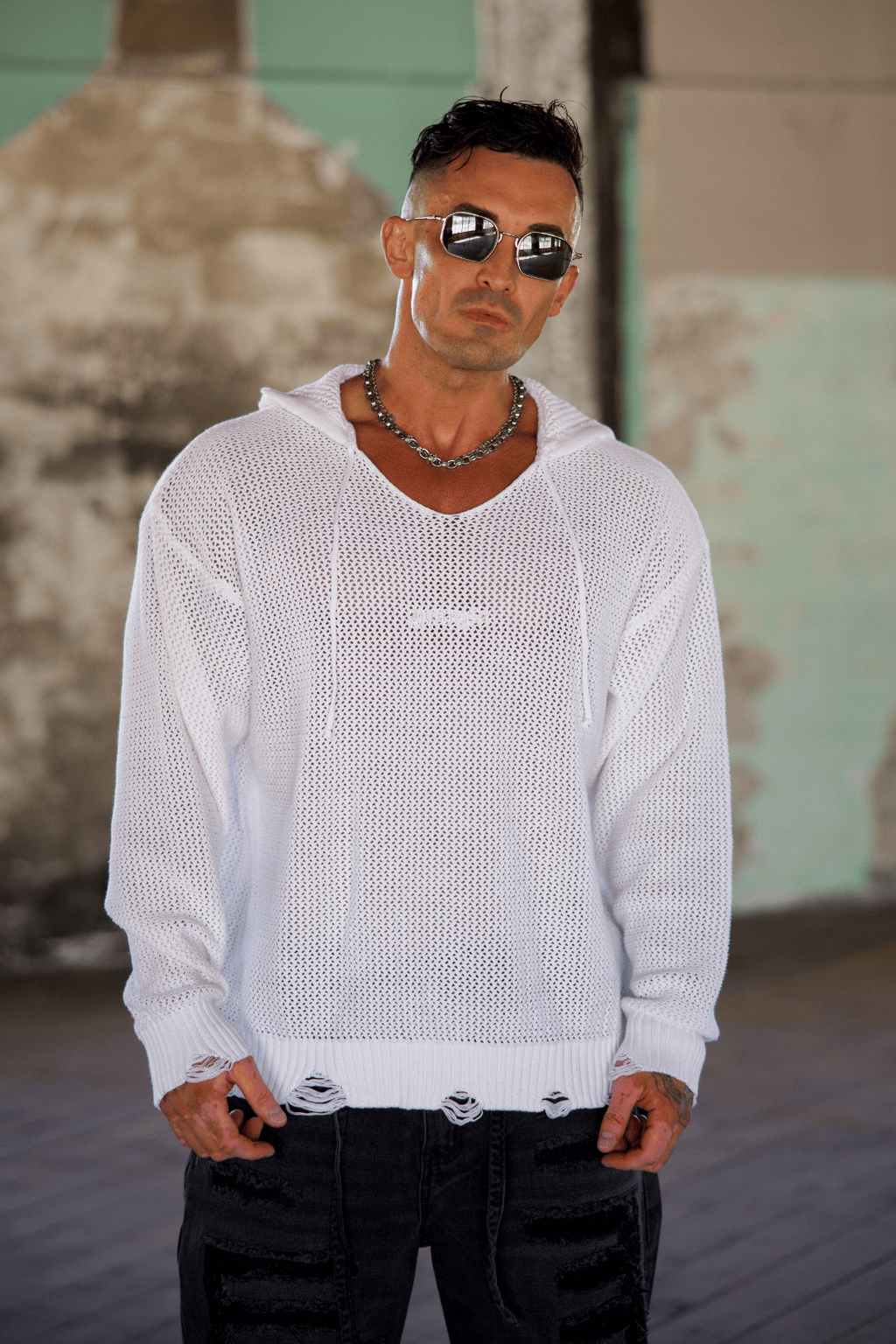 5229 - Rave Knit Hoodies — imagem 4