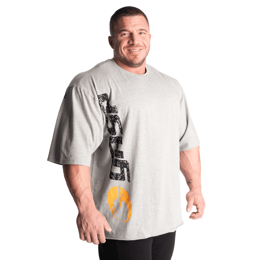 Gasp Iron Tee - Greymelange/Black - imagem 3