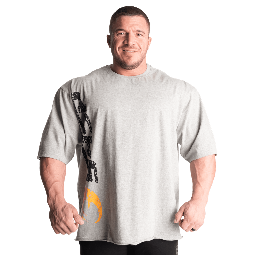 Gasp Iron Tee - Greymelange/Black - imagem 2