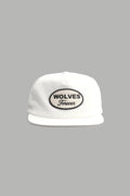 Our Time Vintage 5 Panel Hat in Cream — imagem 1