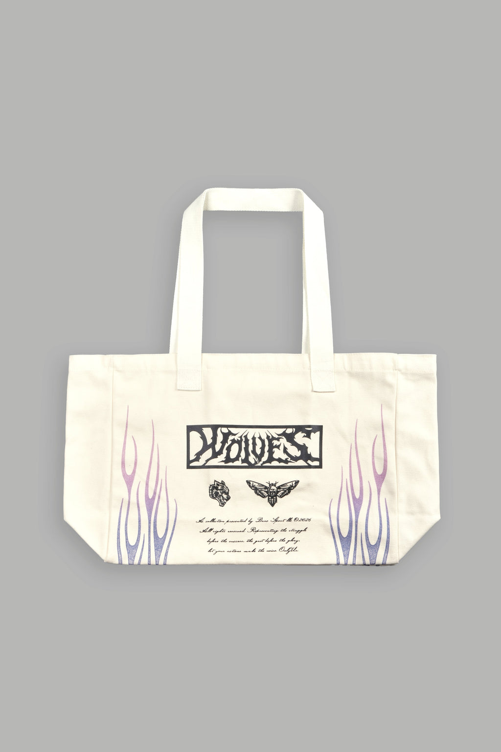 Mickey Forever Canvas Tote in Cream