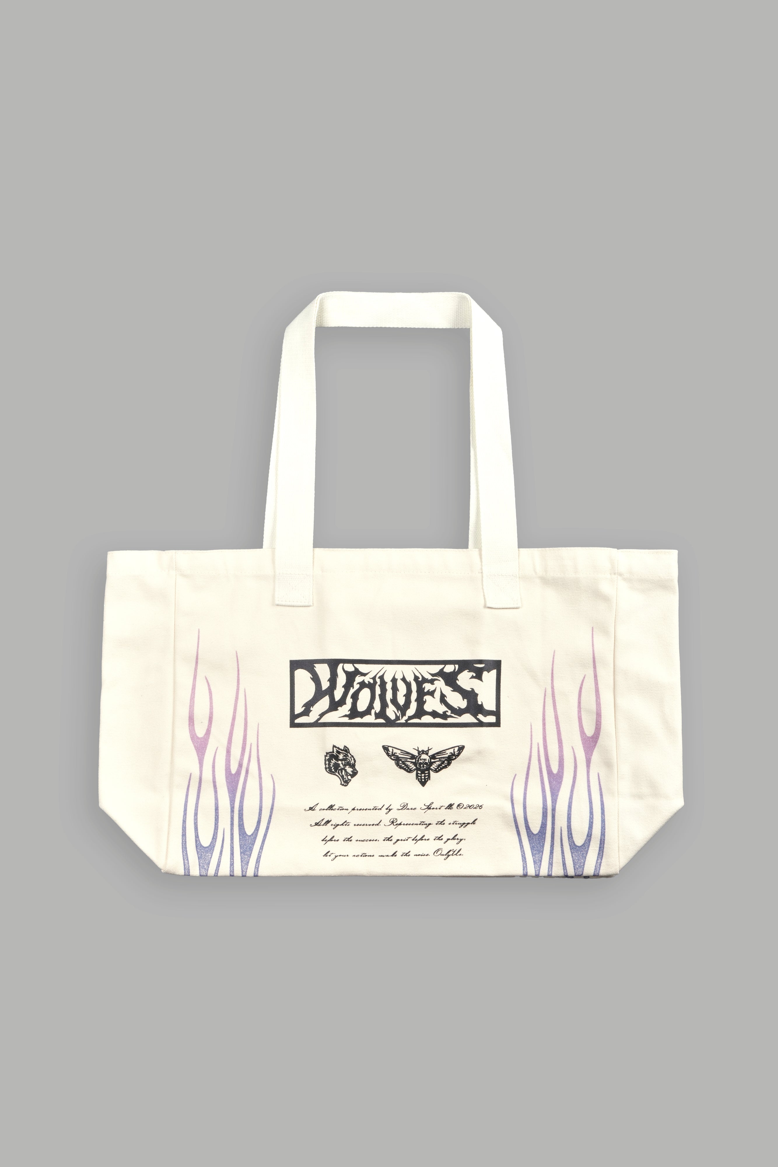 Mickey Forever Canvas Tote in Cream