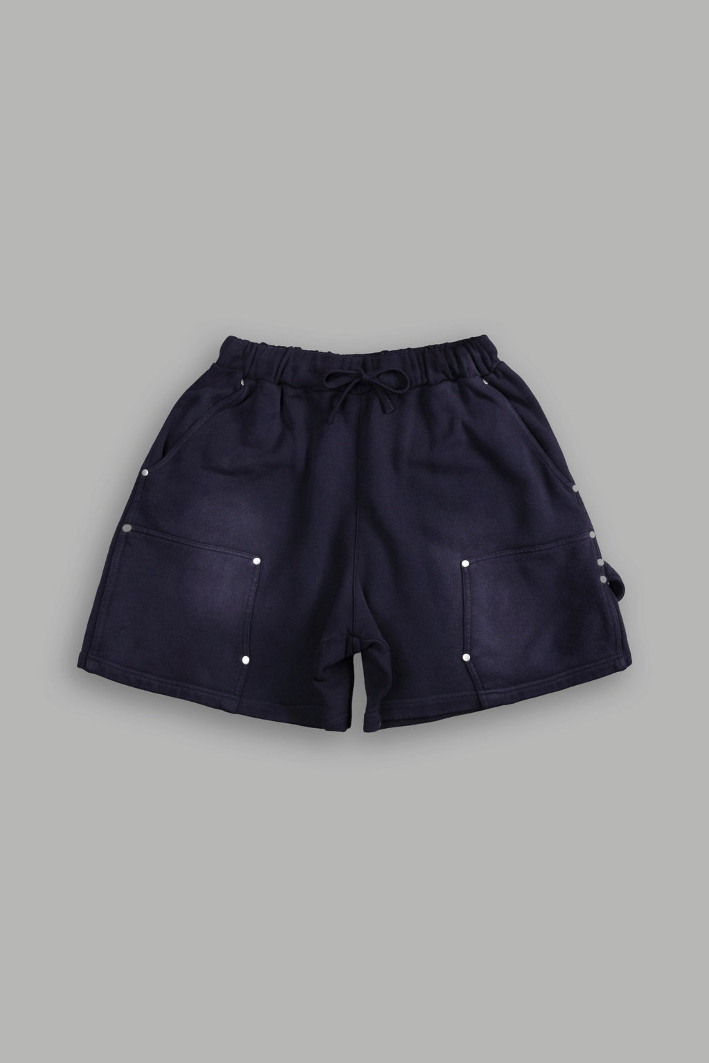 NFGU Forever Rivet Fleece Shorts in Nightshade Sun Fade — imagem 1