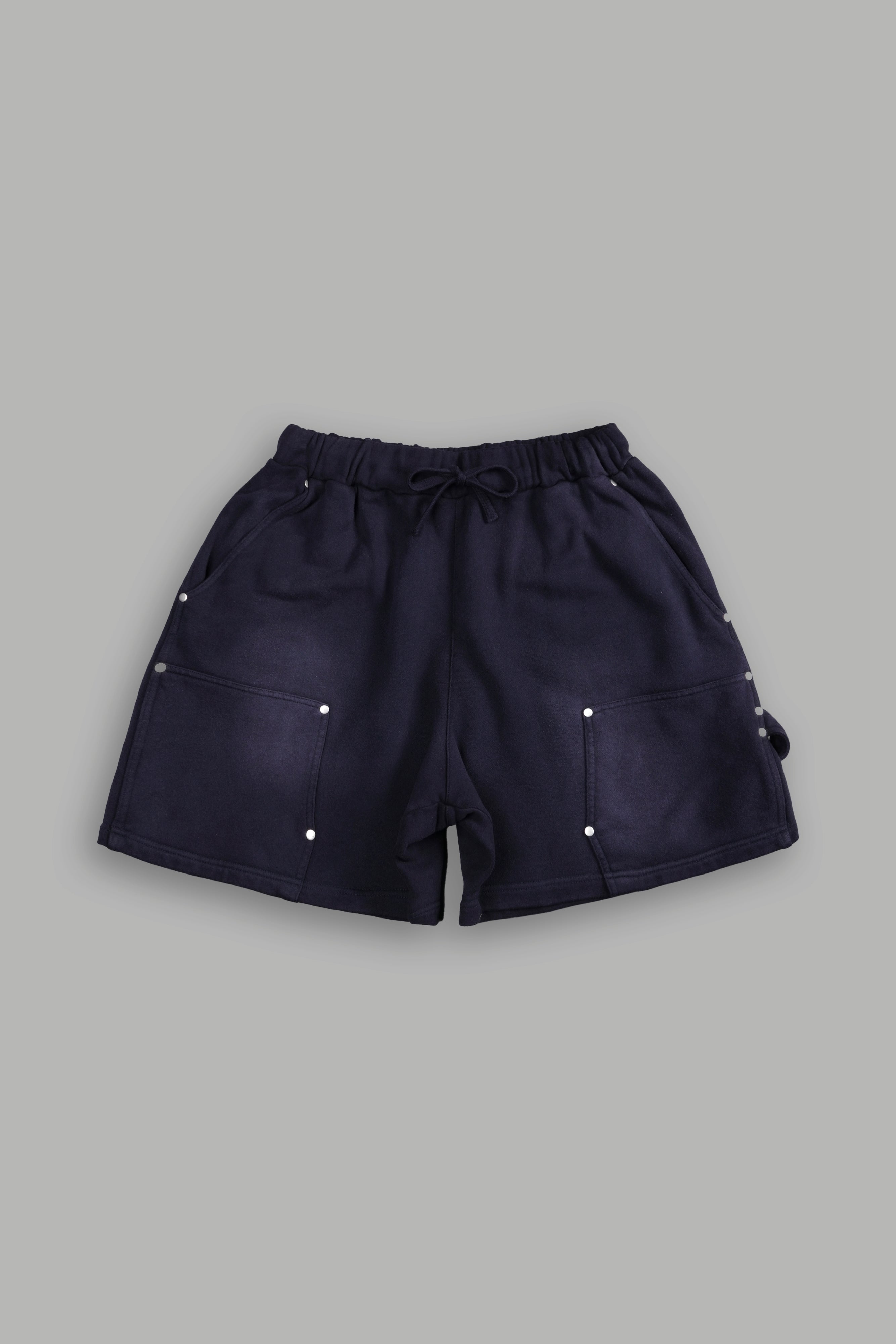 NFGU Forever Rivet Fleece Shorts in Nightshade Sun Fade — imagem 1